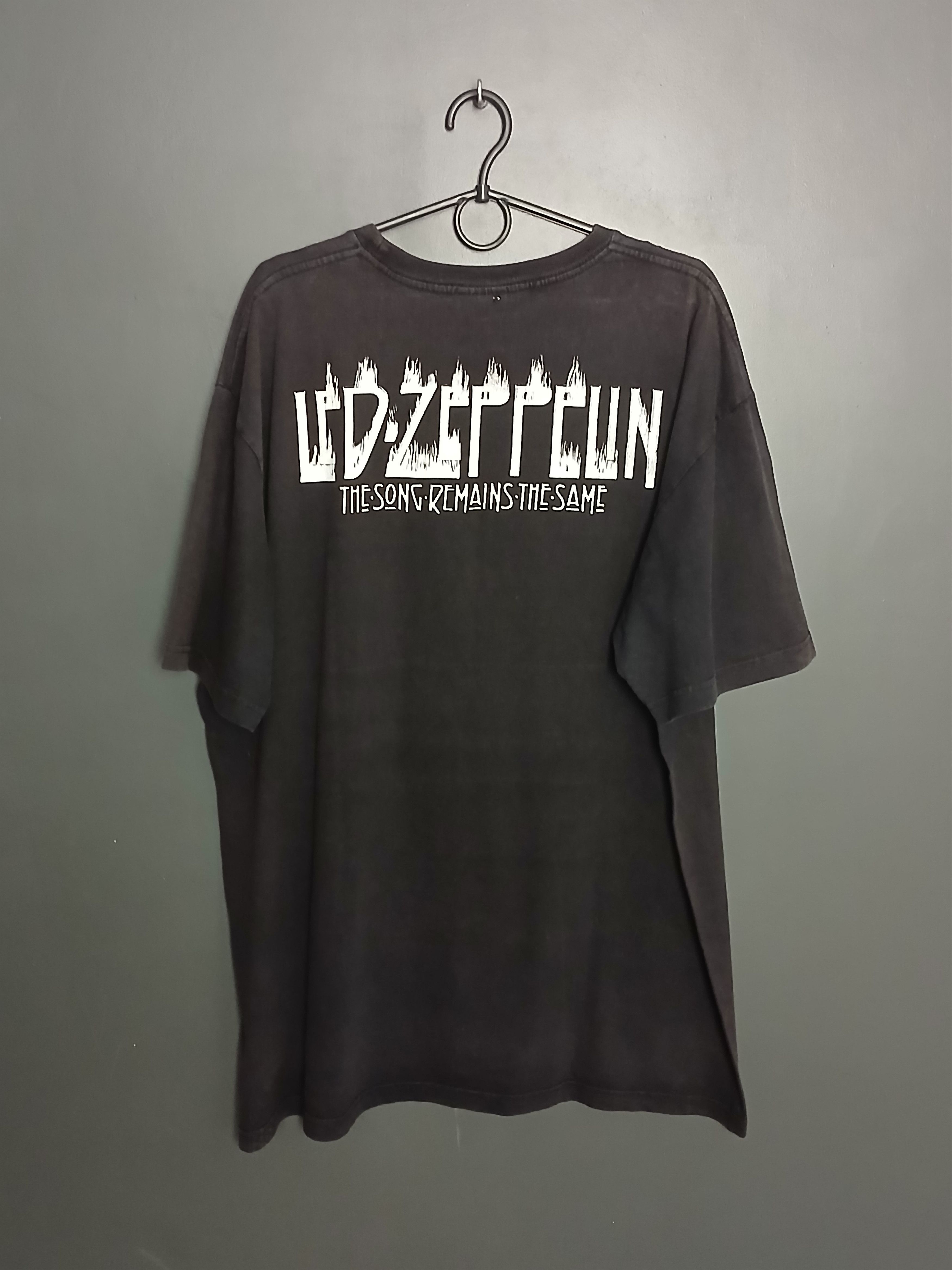 Band Tees × Led Zeppelin Led Zeppelin The Song Remains The Same T-Shirt Size US XXL / EU 58 / 5 - 2 Thumbnail