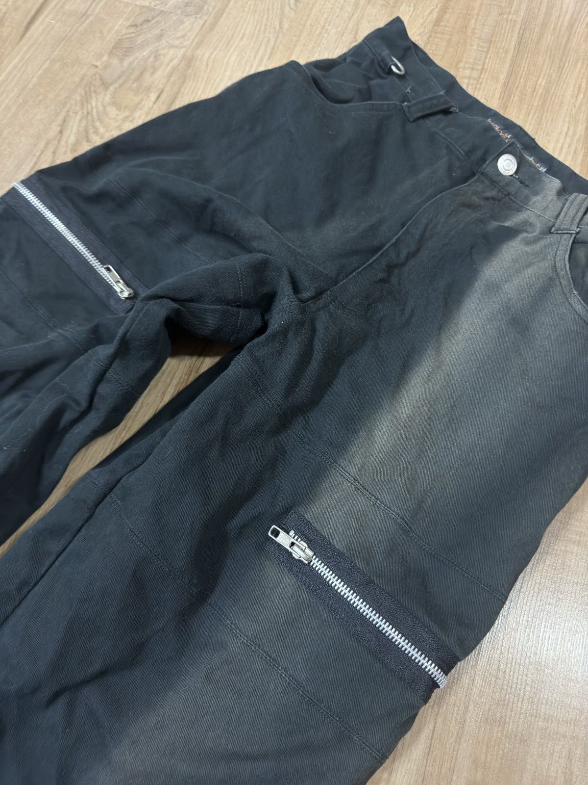 If Six Was Nine × Japanese Brand × Seditionaries SLASHNUMBER PUNK AND GOTH STYLE PANTS Size US 28 / EU 44 - 2 Thumbnail