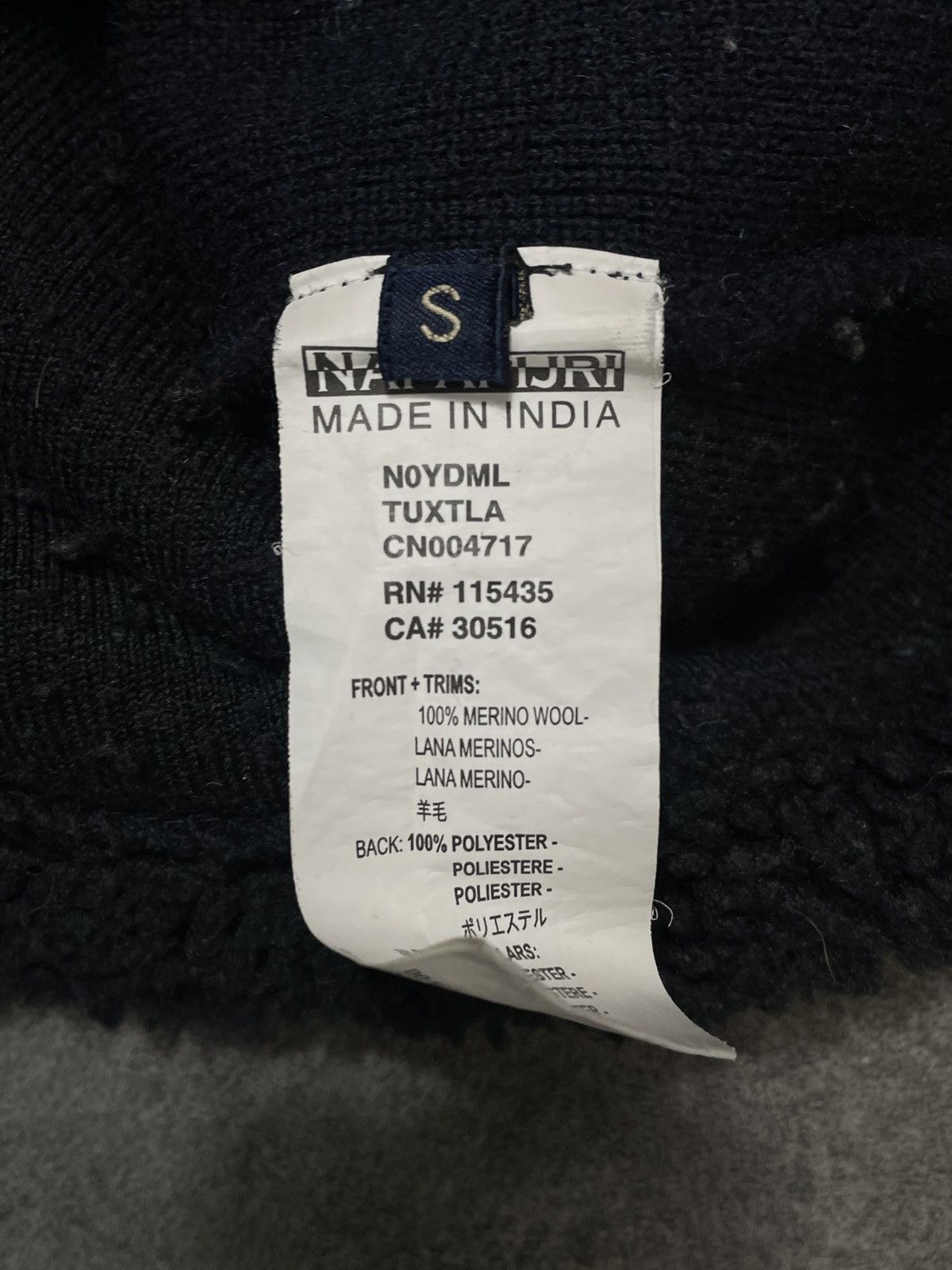 Napapijri 🔥RARE🔥Napapijri Vintage Y2K Sweatshirt Zip Spellout Rare Size US XXS / EU 40 - 6 Thumbnail