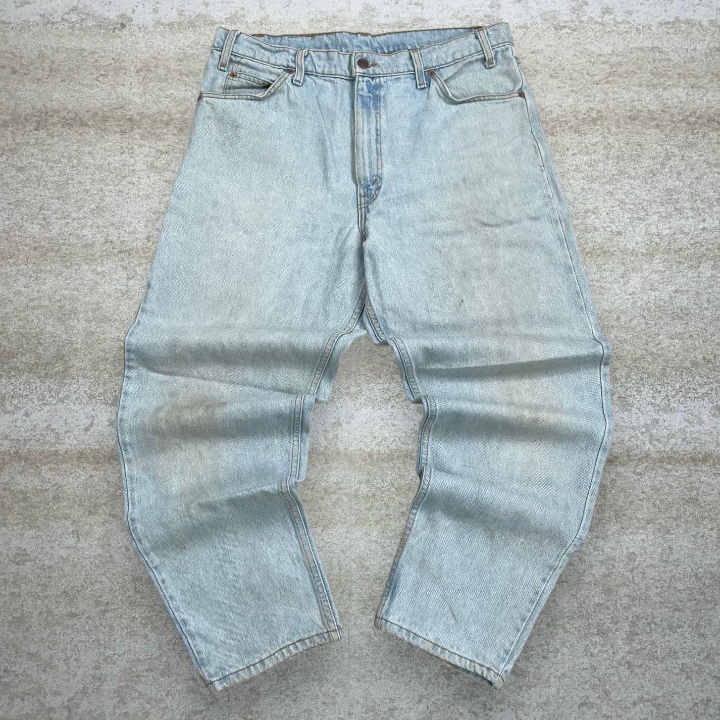 Levi's Vintage 90s Orange Tab Levis Jeans 36x30 Relaxed Light Wash Size US 36 / EU 52 - 2 Thumbnail