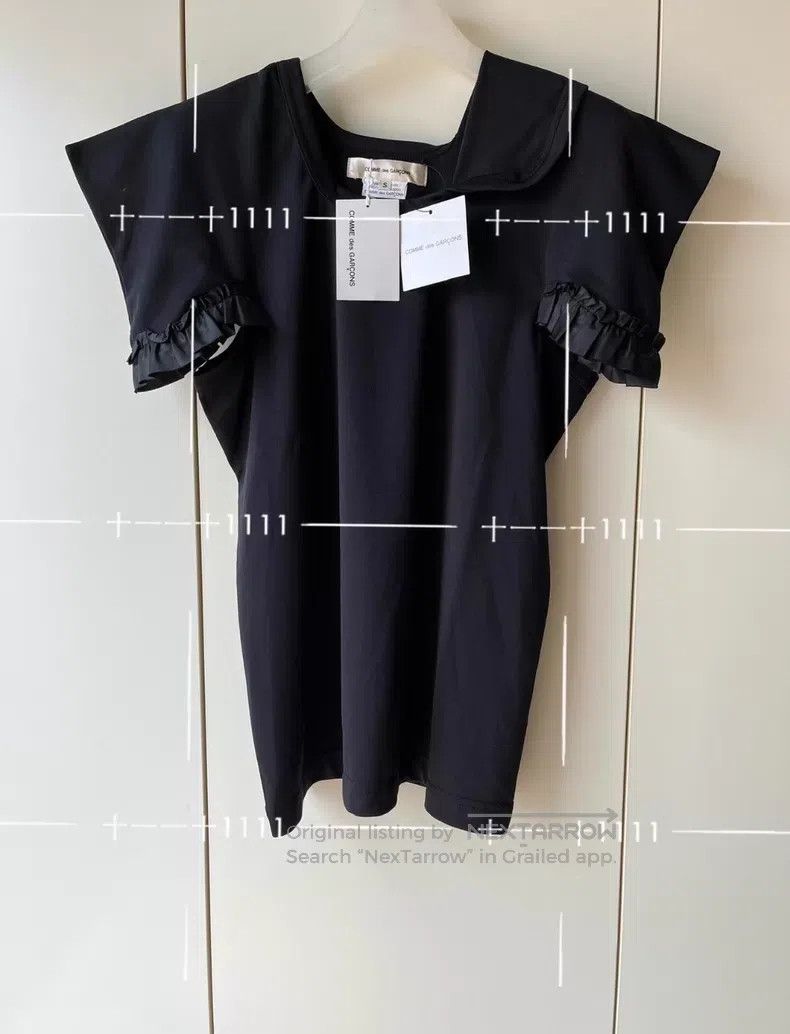 Comme des Garcons Comme des Garcons Asymmetrical deconstructed short-sleeve Size S / US 4 / IT 40 - 1 Thumbnail