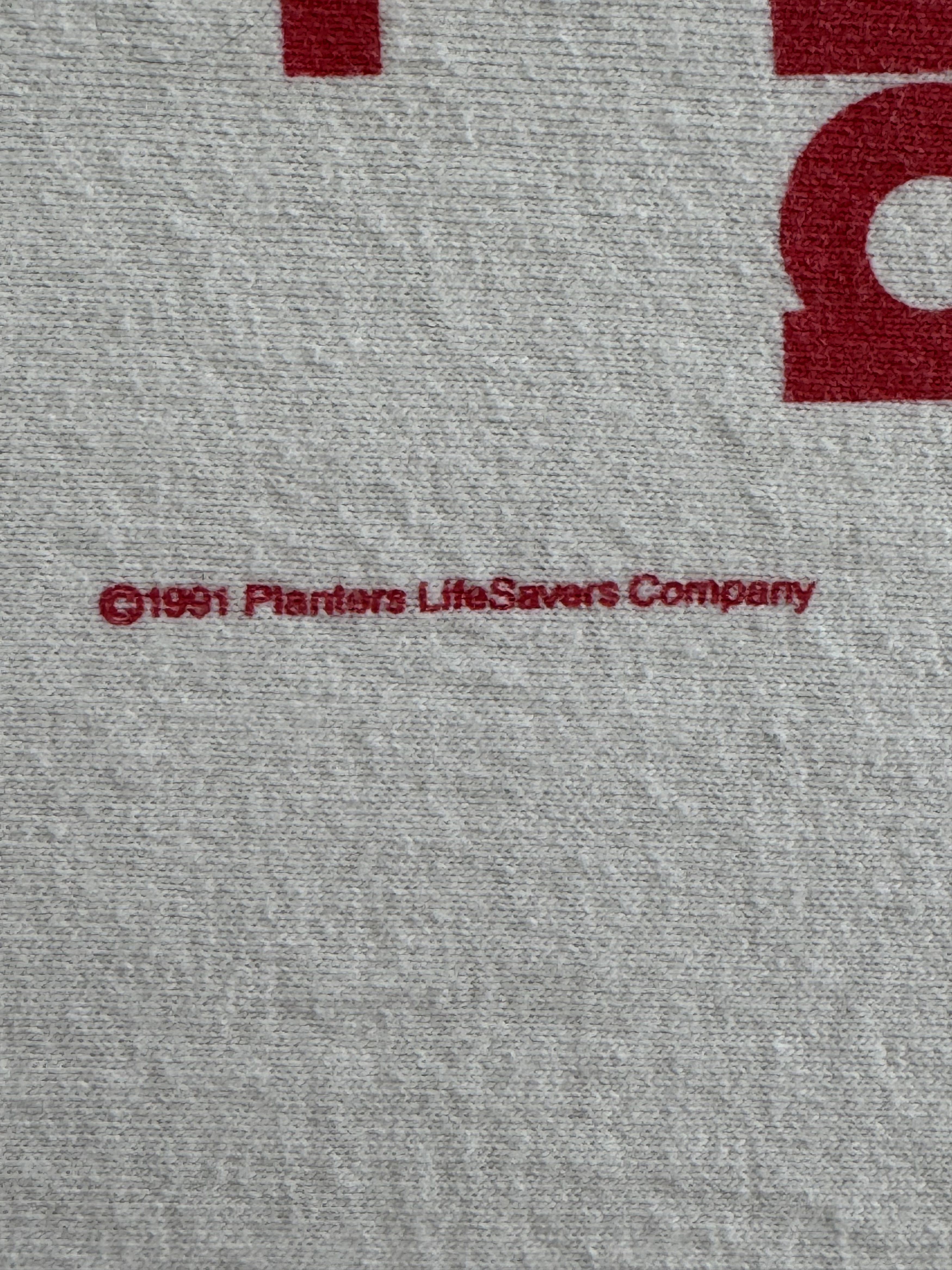 All Sport Vintage 1991 LifeSavers Holes "Grab Hold of Holes" T-shirt Size US XL / EU 56 / 4 - 6 Thumbnail