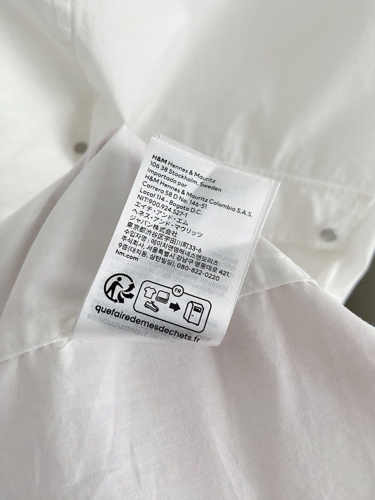 Mugler Mugler x H&M Double-breasted Poplin Shirt Size XL Size US XL / EU 56 / 4 - 17 Thumbnail