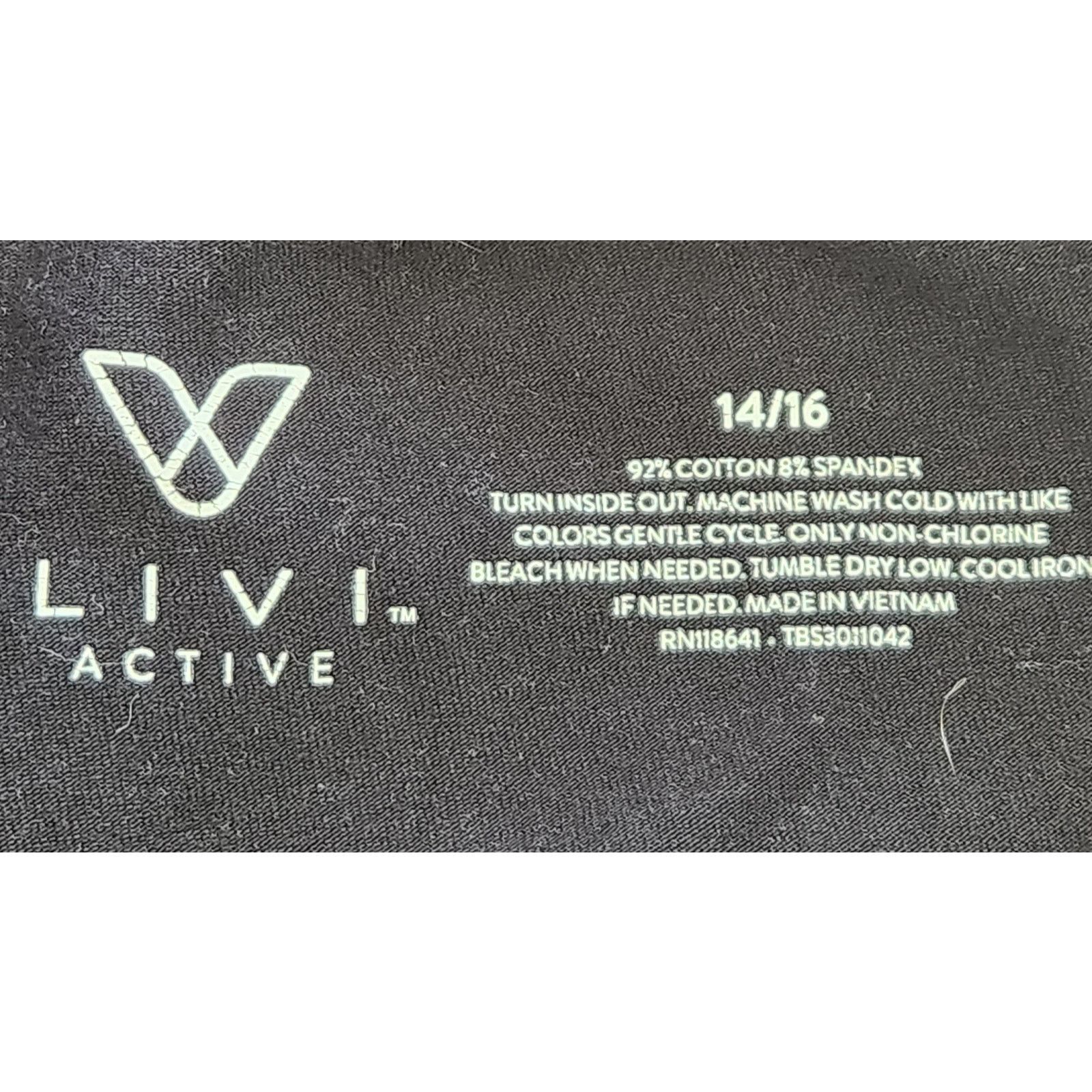 Other Livi Active Black Purple Ombre Cropped Leggings 14 16 Size 32" / US 10 / IT 46 - 4 Thumbnail