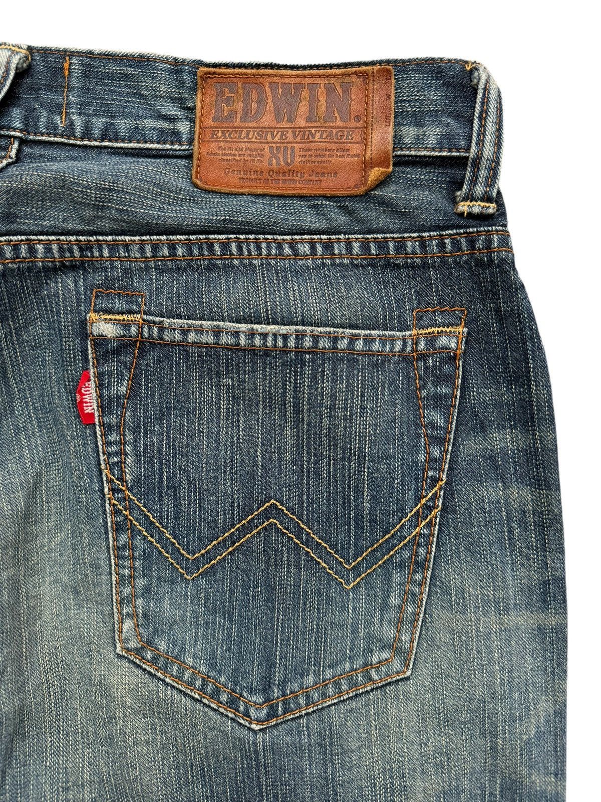 Edwin Vintage Edwin XV Distressed Baggy Jeans lgb style Size US 34 / EU 50 - 7 Thumbnail