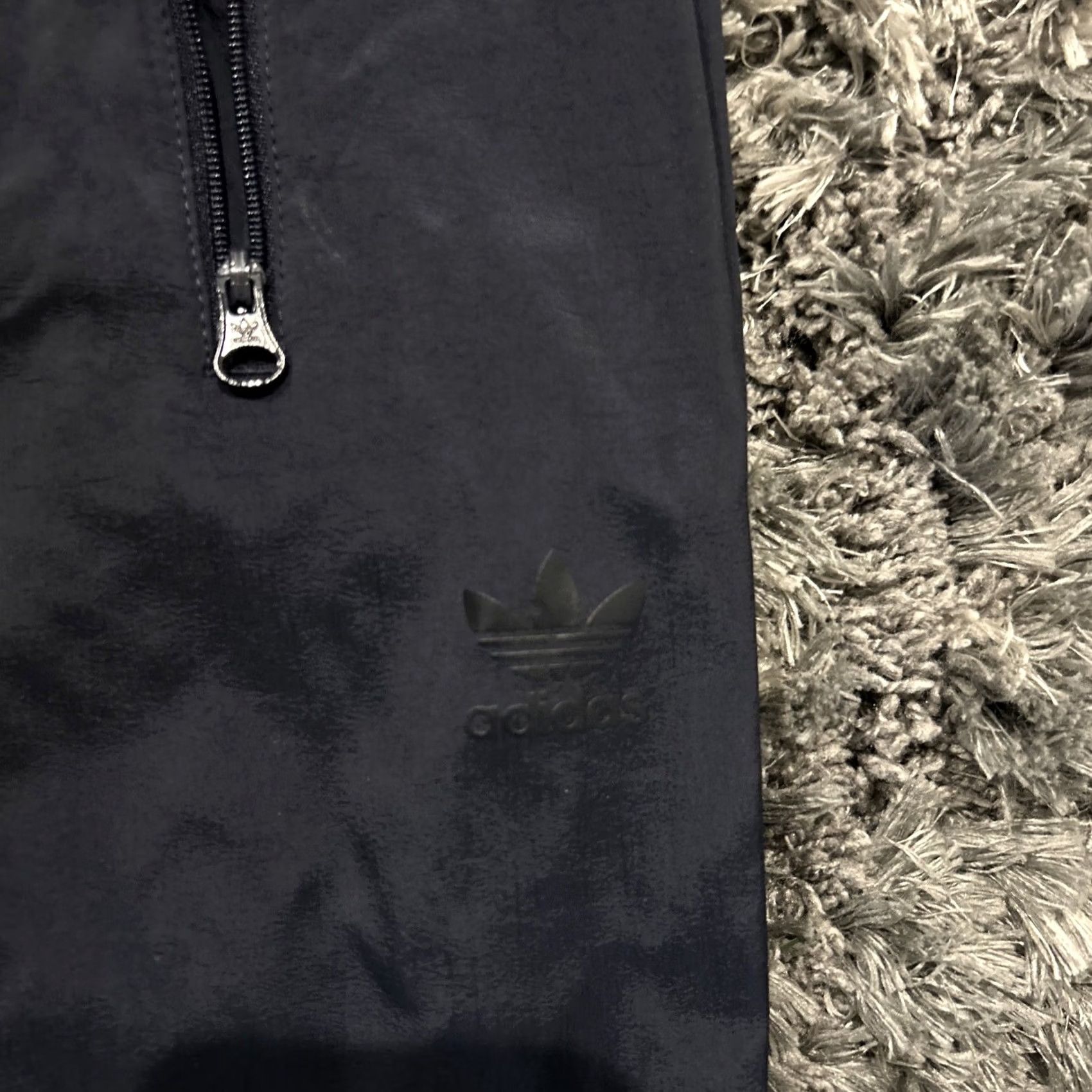 Adidas VINTAGE Adidas Parachute Sweatpants Teens Size 10S Blue Rare Y2K Track Size US 29 - 2 Thumbnail