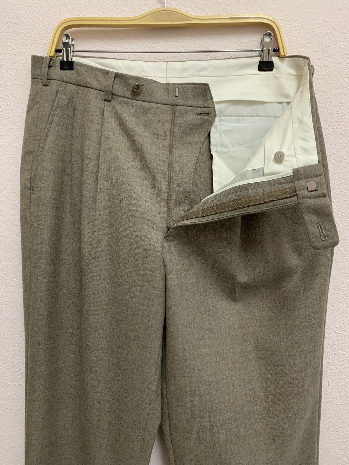 Burberry Vintage BURBERRY Wool Pants Size US 35 - 7 Thumbnail