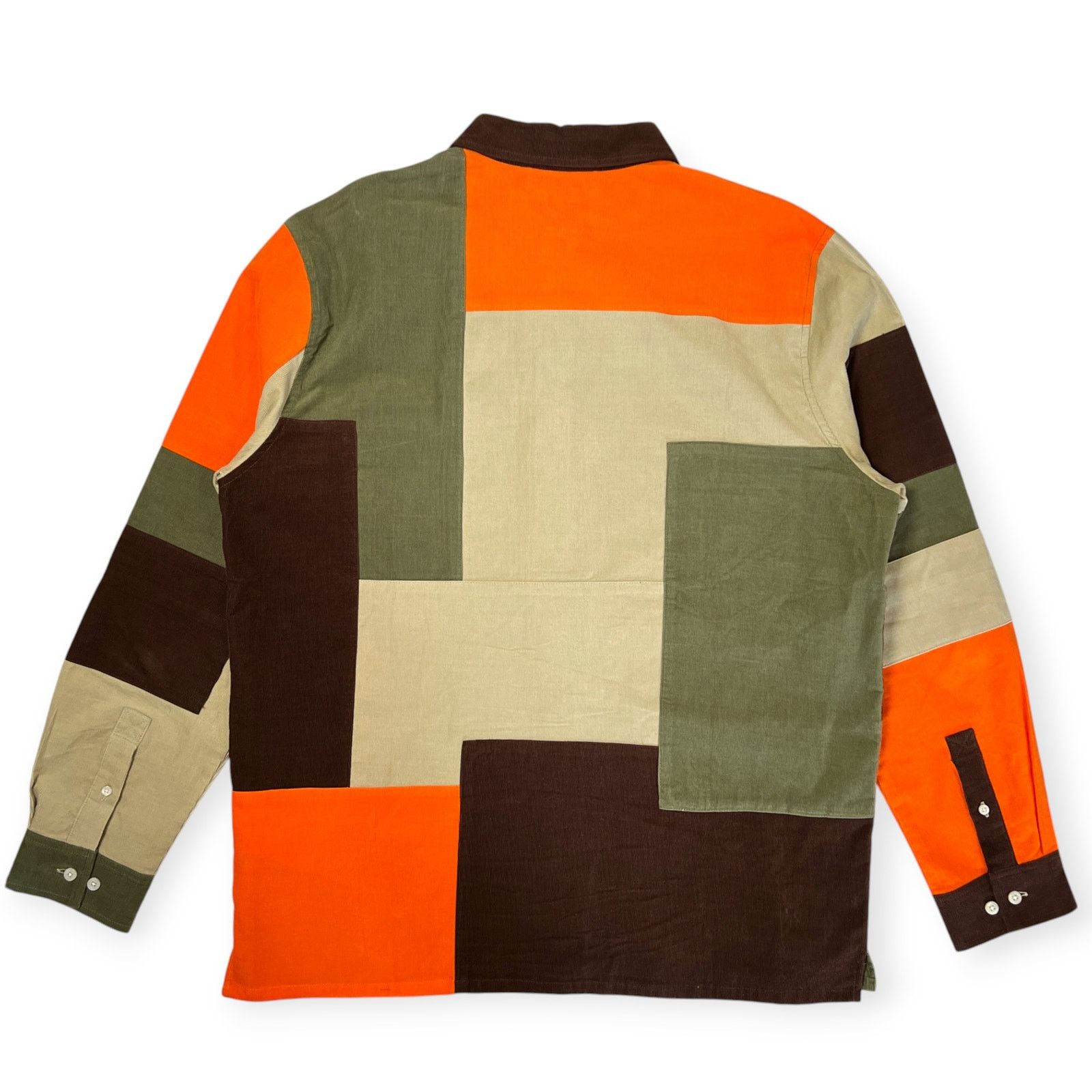 Kith Kith Patchwork Cord Ludlow Shirt MENS M Pimento Button Down Size US M / EU 48-50 / 2 - 2 Thumbnail