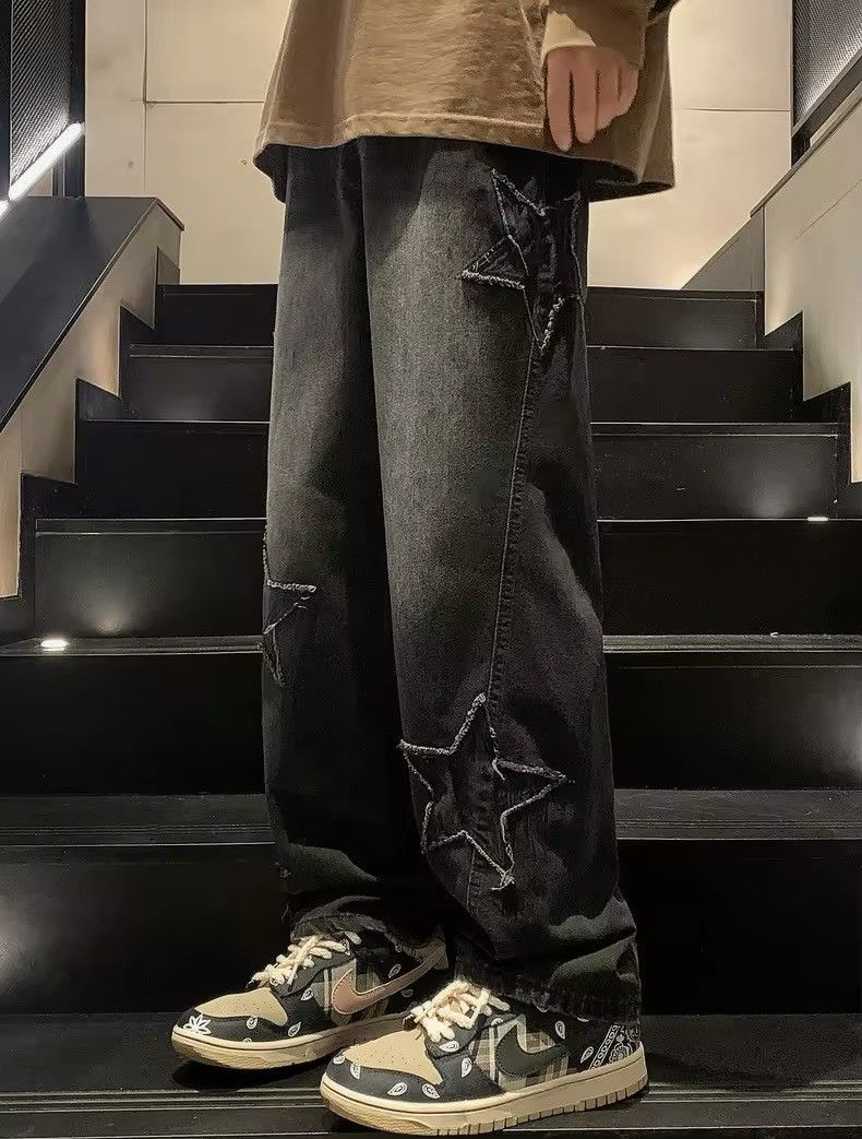 Japanese Brand Youth Streetwear Denim Trousers Size US 34 / EU 50 - 3 Thumbnail