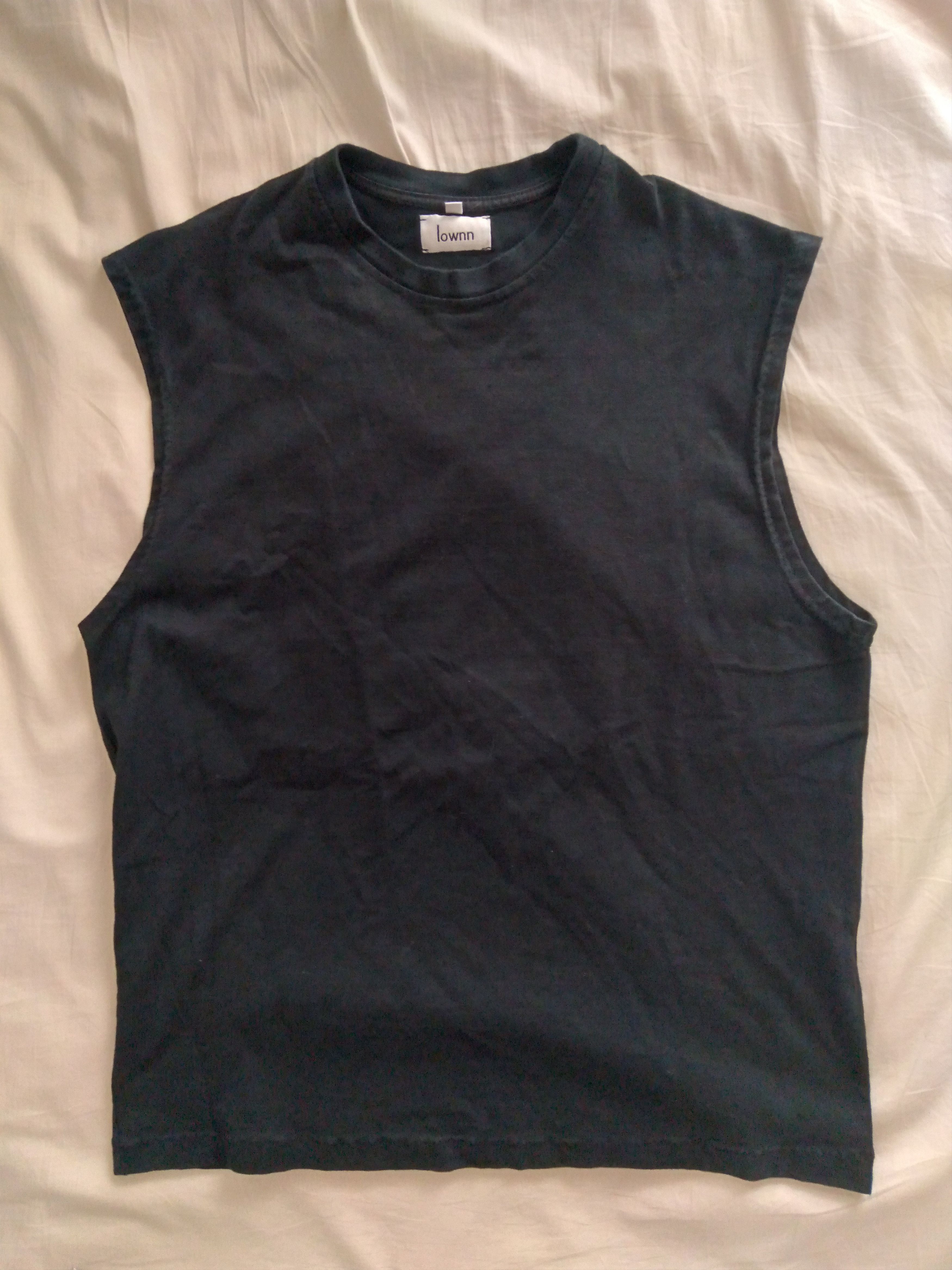 Lownn Sleeveless Tshirt Cotton Black Poland Size US S / EU 44-46 / 1 - 1 Thumbnail