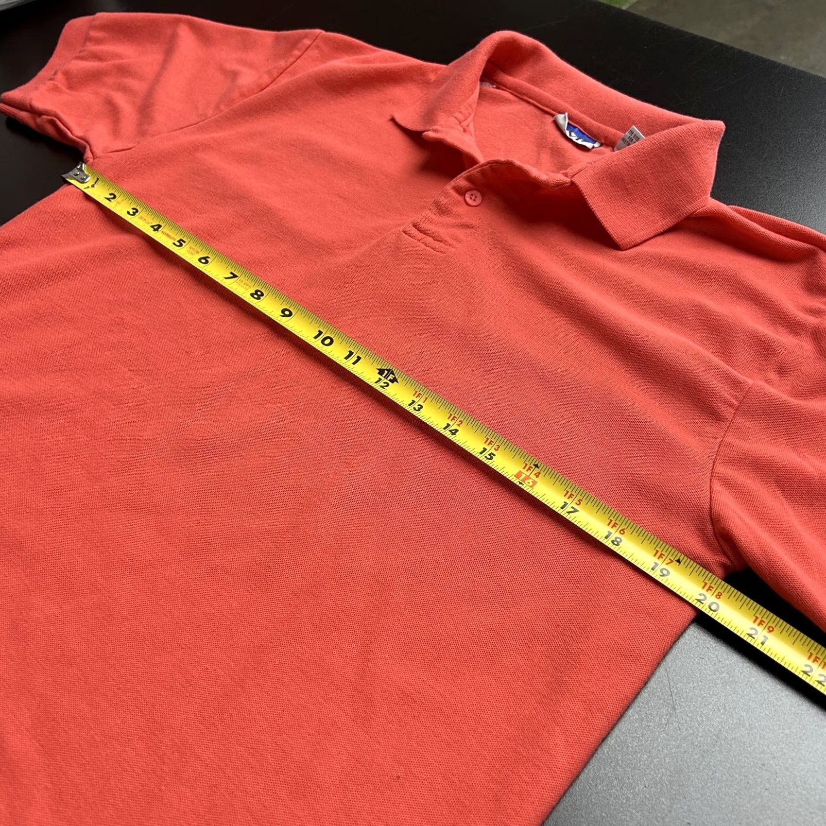 Levi's VINTAGE Levi's Polo Shirt Mens Large Red Pique Knit Short Sleeve Made Taiwan 90s Embroidered Logo Shirt Mens L Red 1990s Size US L / EU 52-54 / 3 - 5 Thumbnail