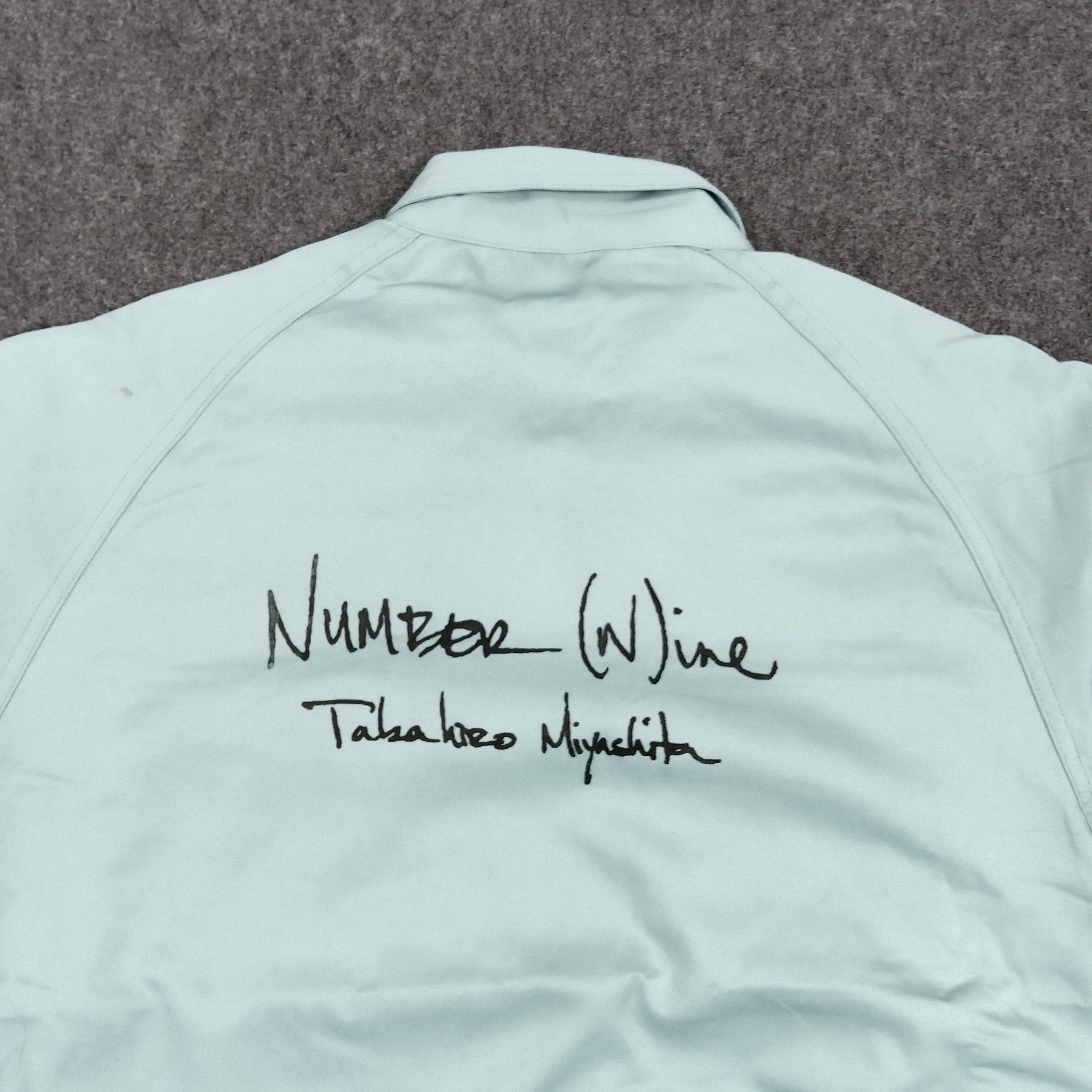 Kansai Yamamoto Kansai Yamamoto X Number Nine Logo Work Jacket C286N10 Size US L / EU 52-54 / 3 - 2 Thumbnail