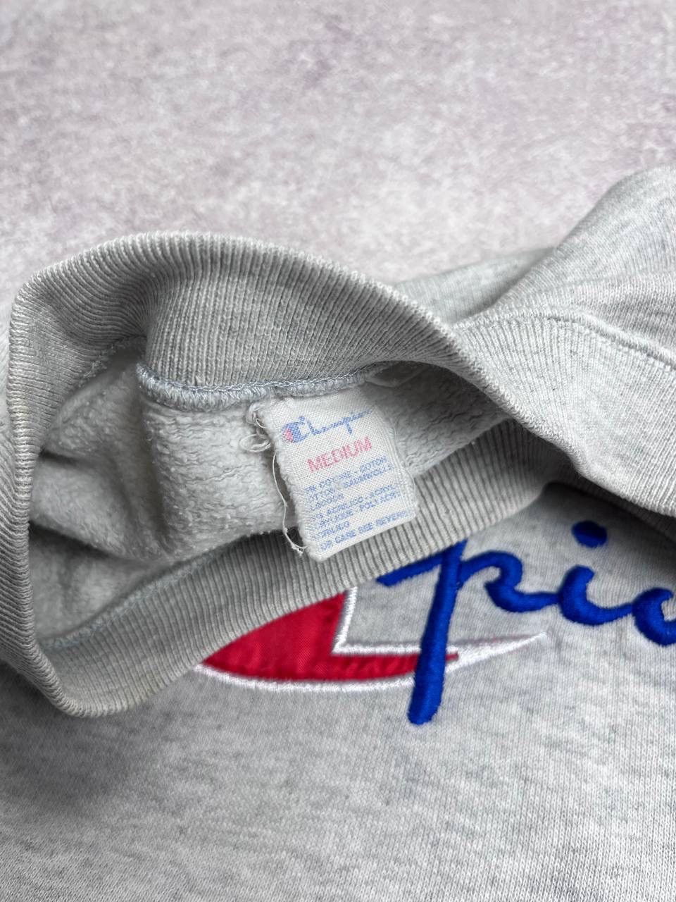 Champion × Vintage Vintage Champion Big Logo Boxy Sweatshirt Y2K M Size US M / EU 48-50 / 2 - 3 Thumbnail
