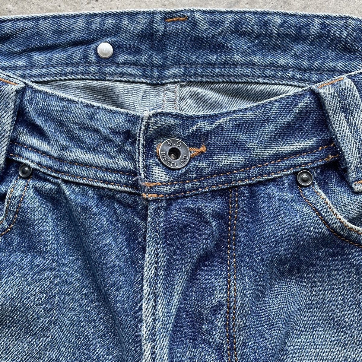 Diesel Vintage Diesel Industry FlyButton Denim Faded Jeans Pants Size US 32 / EU 48 - 7 Thumbnail