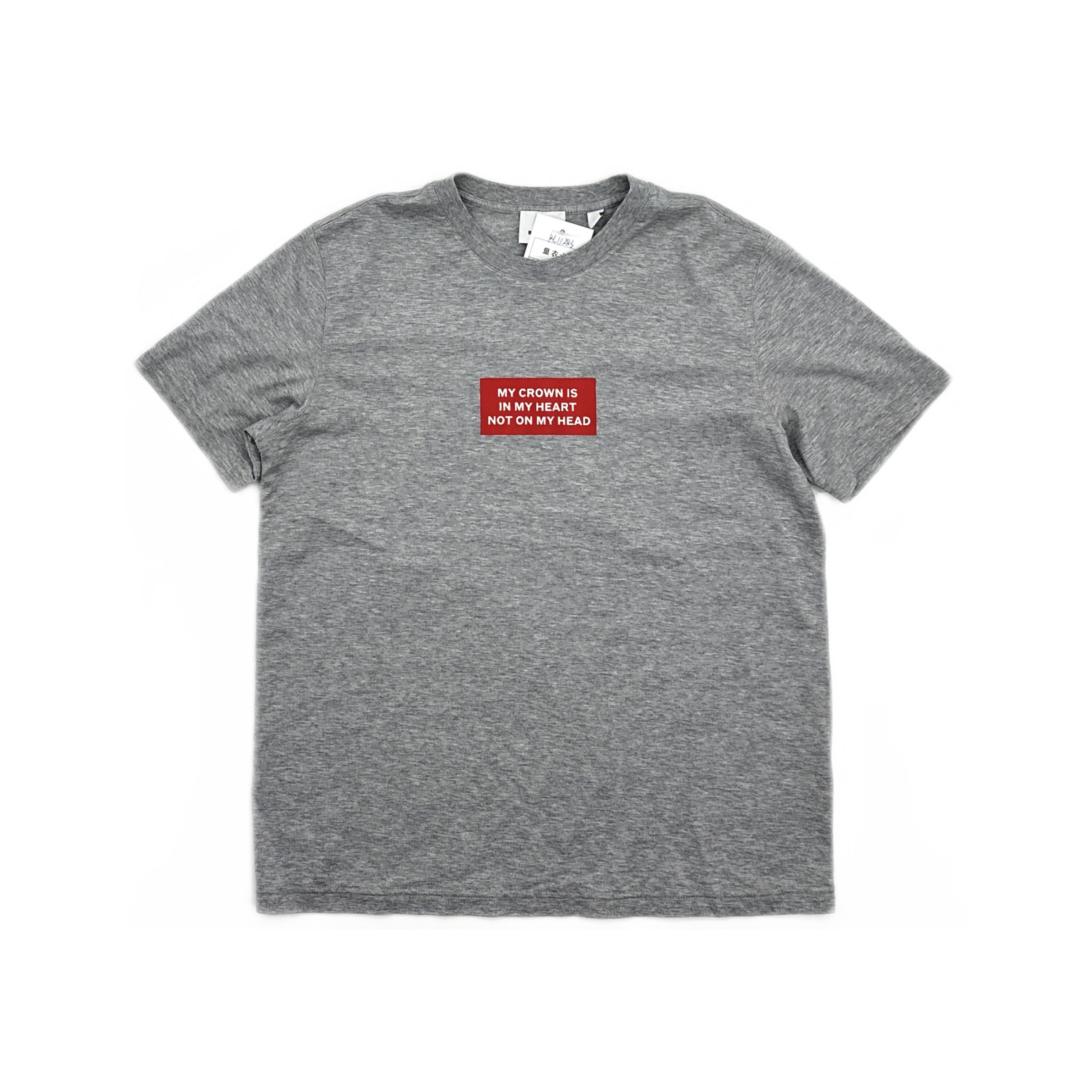 Burberry Burberry Text Box Logo Short Sleeve T-Shirt Size S Size S / US 4 / IT 40 - 1 Thumbnail