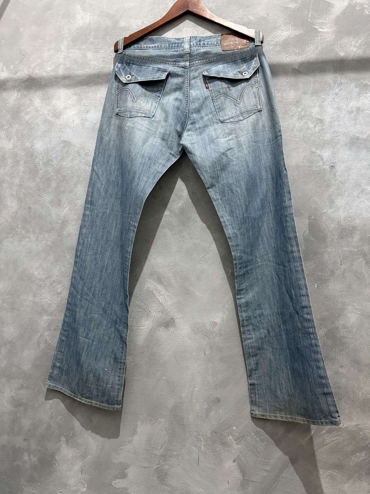 Levi's 2000s Levi’s 527 Low Boot Cut Jeans NFS Acne Studios Size US 34 / EU 50 - 3 Thumbnail