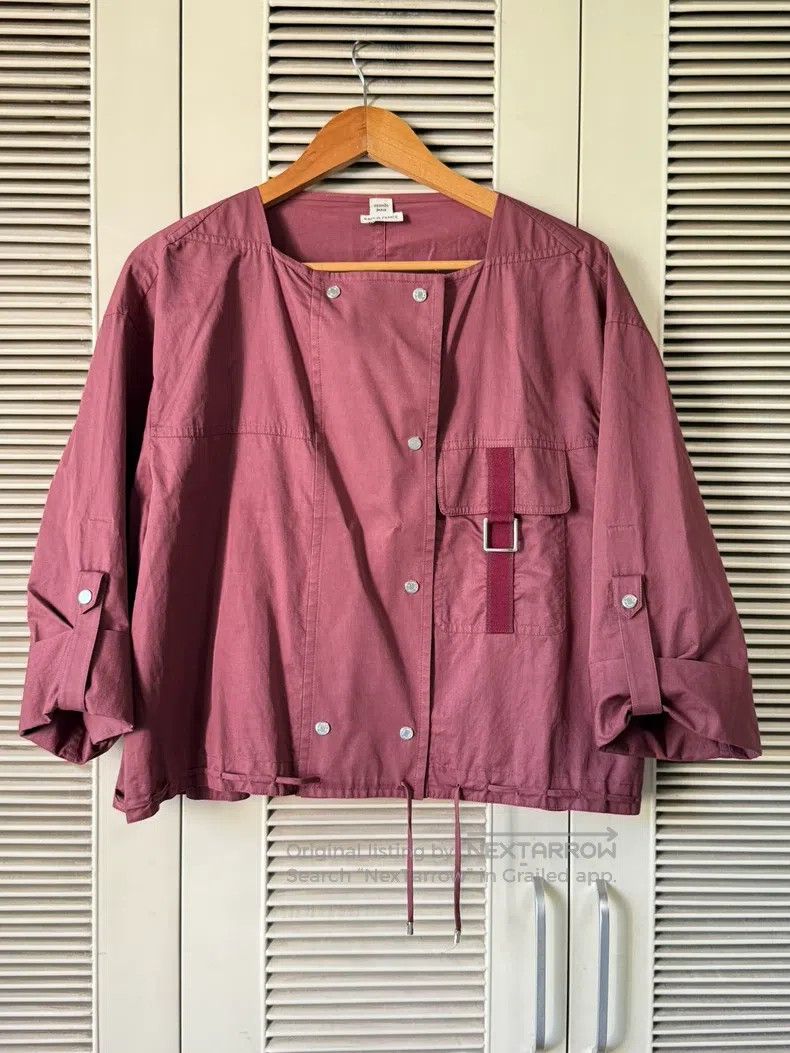 Hermes Hermes Rose red short jacket Size XS / US 0-2 / IT 36-38 - 1 Thumbnail
