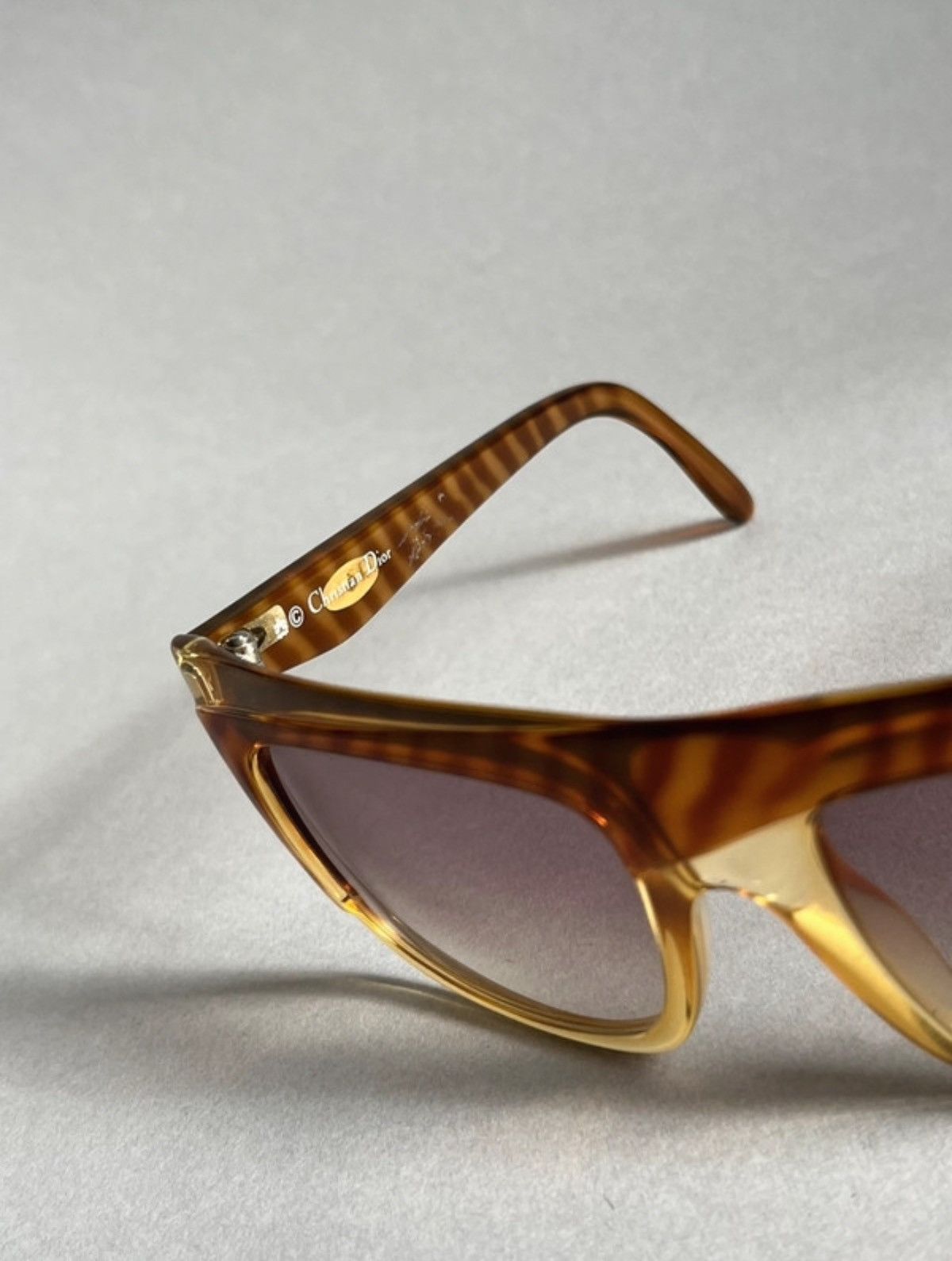 Dior × Vintage Y2K Christian Dior Vintage Oversized Sunglasses Size ONE SIZE - 7 Thumbnail