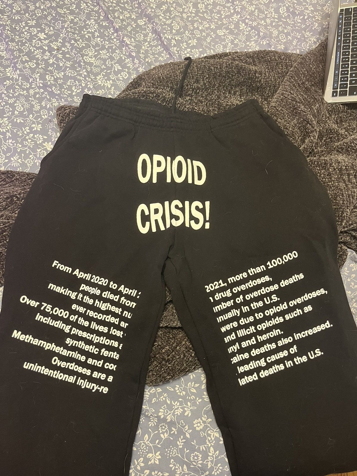 Antony Riddle Anthony riddle opioid crisis sweats | Grailed