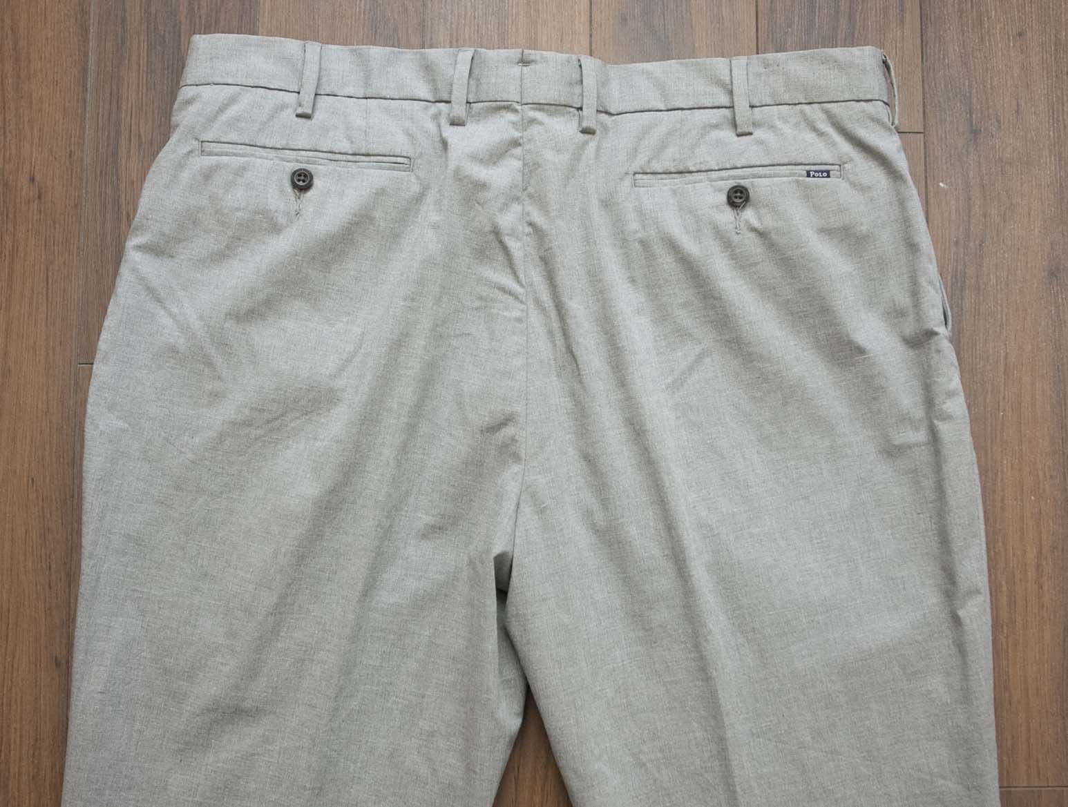 Polo Ralph Lauren Ralph Lauren Dress Pants Gray 38x29.5 Size US 38 / EU 54 - 3 Thumbnail