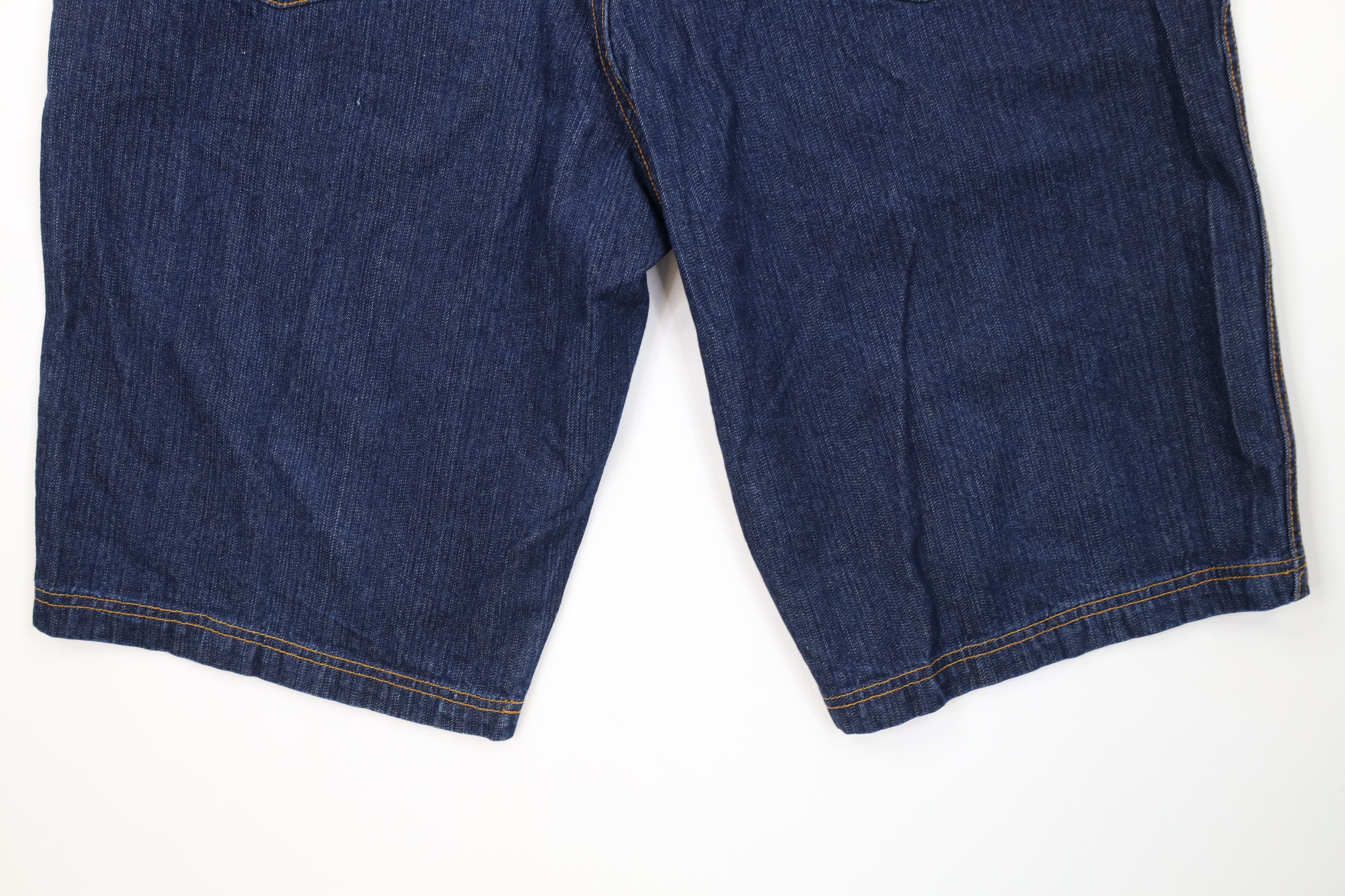 Fubu Vintage 90s Y2K FUBU Relaxed Fit Denim Jean Shorts Jorts Size US 38 / EU 54 - 12 Thumbnail