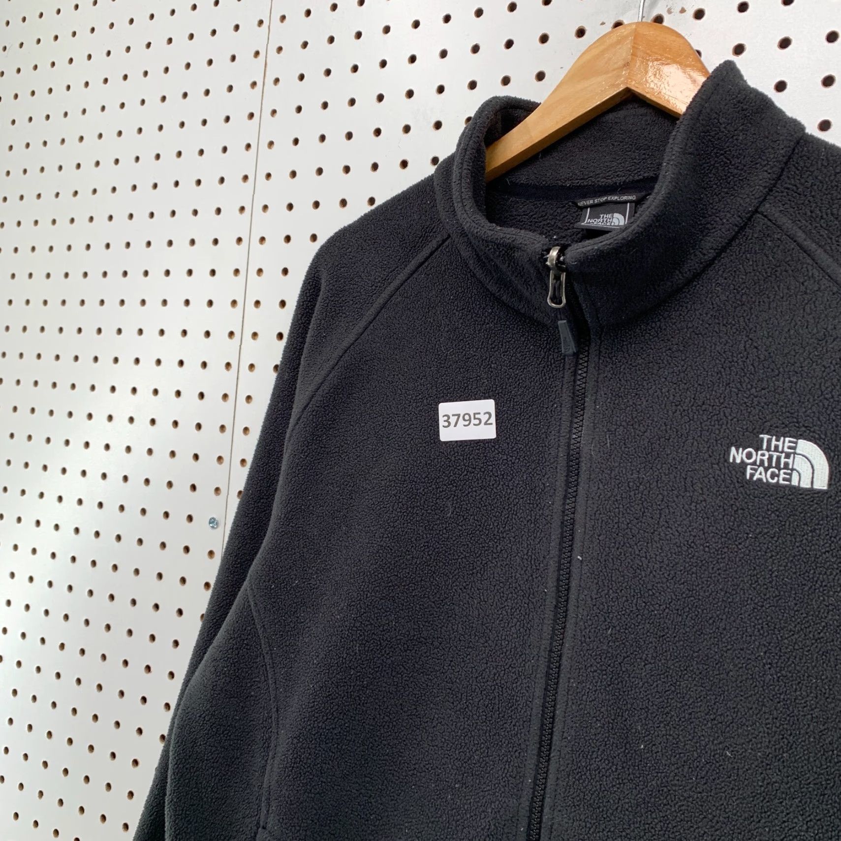 The North Face VINTAGE The North Face Jacket Mens L Black Fleece Long Sleeve Full Zip Outdoor 90s Mens Jacket Size US L / EU 52-54 / 3 - 6 Thumbnail