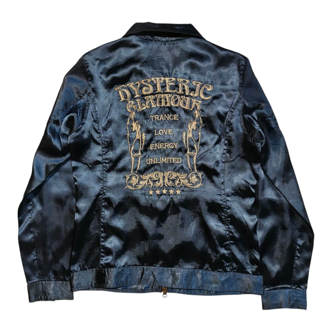 Hysteric Glamour Hysteric Glamour Trance Love Energy Two Way Sateen Jacket Size L / US 10 / IT 46 - 1 Thumbnail