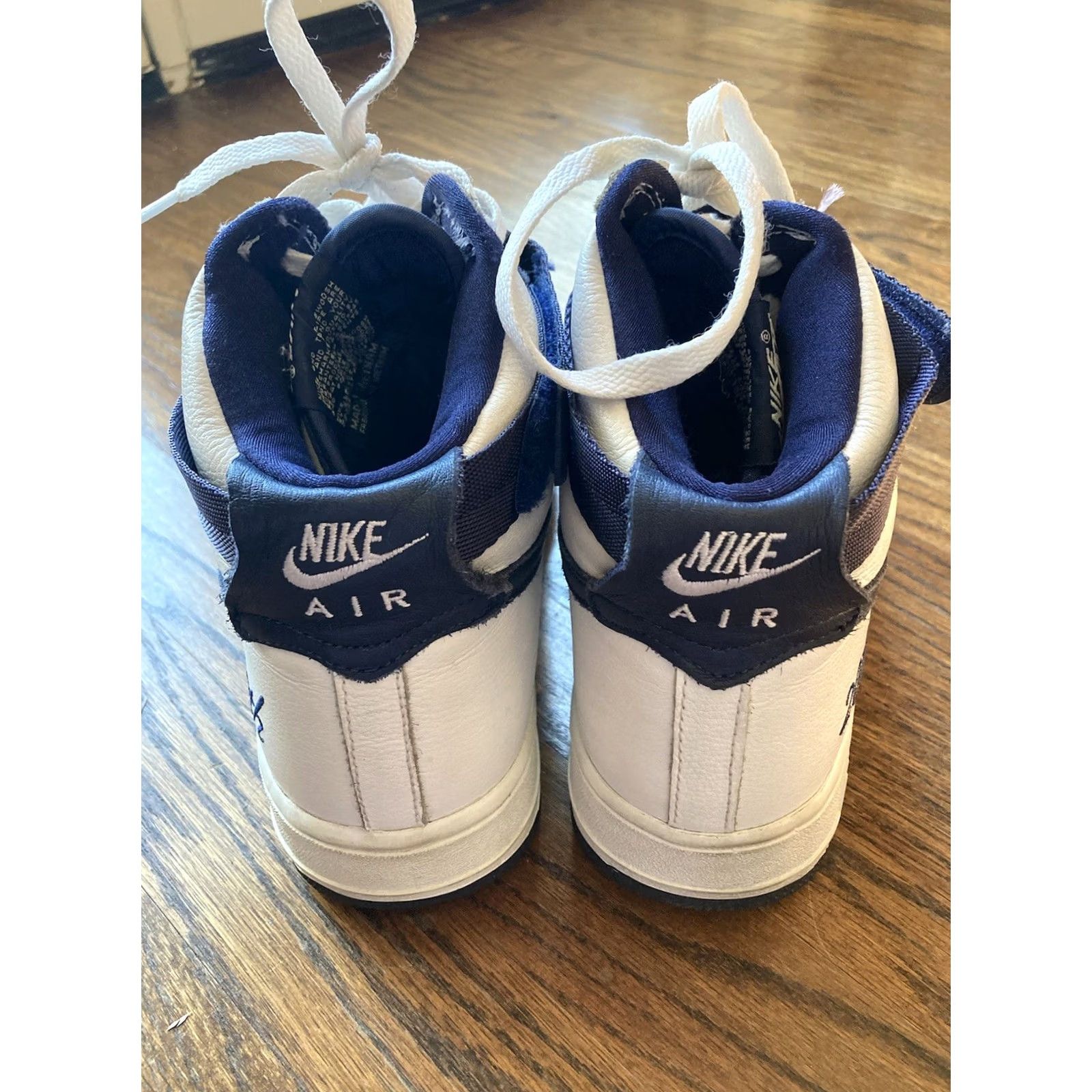 Nike VINTAGE Nike Air Force 1 High Mens Size 9.5 White 20th Anniversary 624038-142 Sneakers Size US 10 / EU 43 - 3 Thumbnail