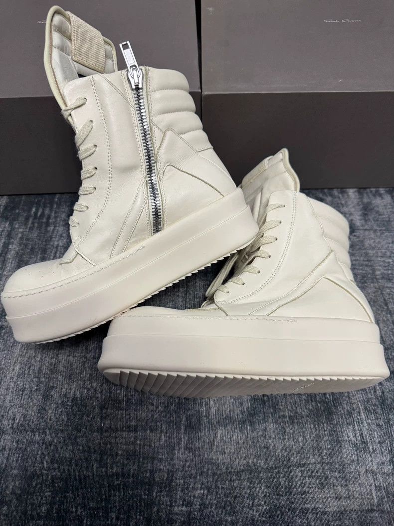 Rick Owens Rick Owens Main line pure white thick low inverted triangl Size US 6 / EU 39 - 4 Thumbnail