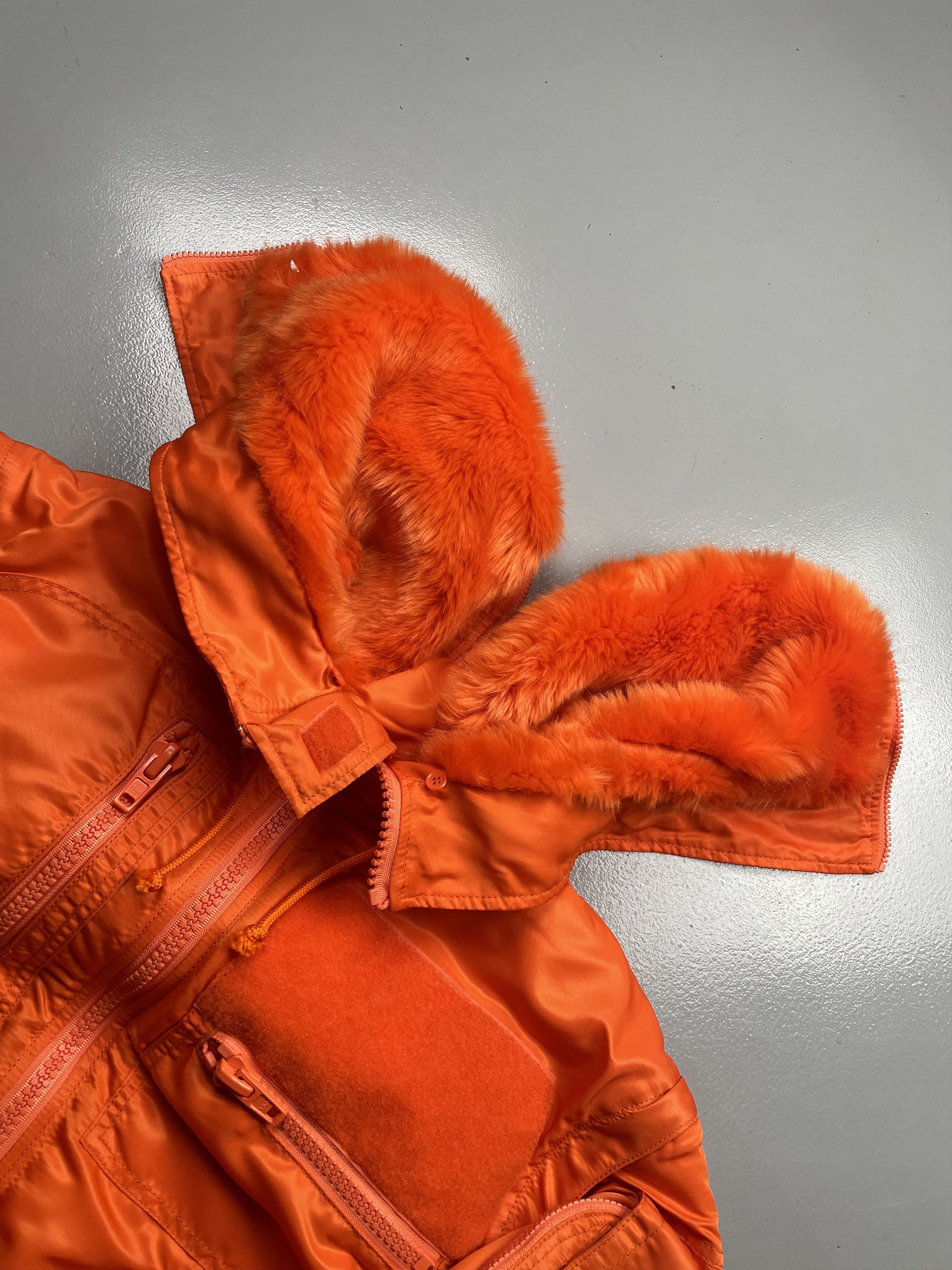 GR-Uniforma GR-Uniforma 2019 orange bomber with detachable sleeves Size US M / EU 48-50 / 2 - 7 Thumbnail