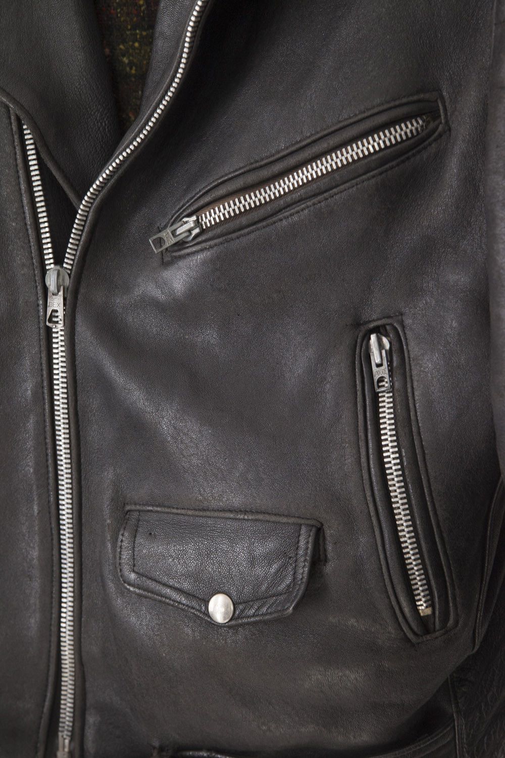 Vintage Vintage 1980's black leather biker jacket Size US S / EU 44-46 / 1 - 4 Thumbnail