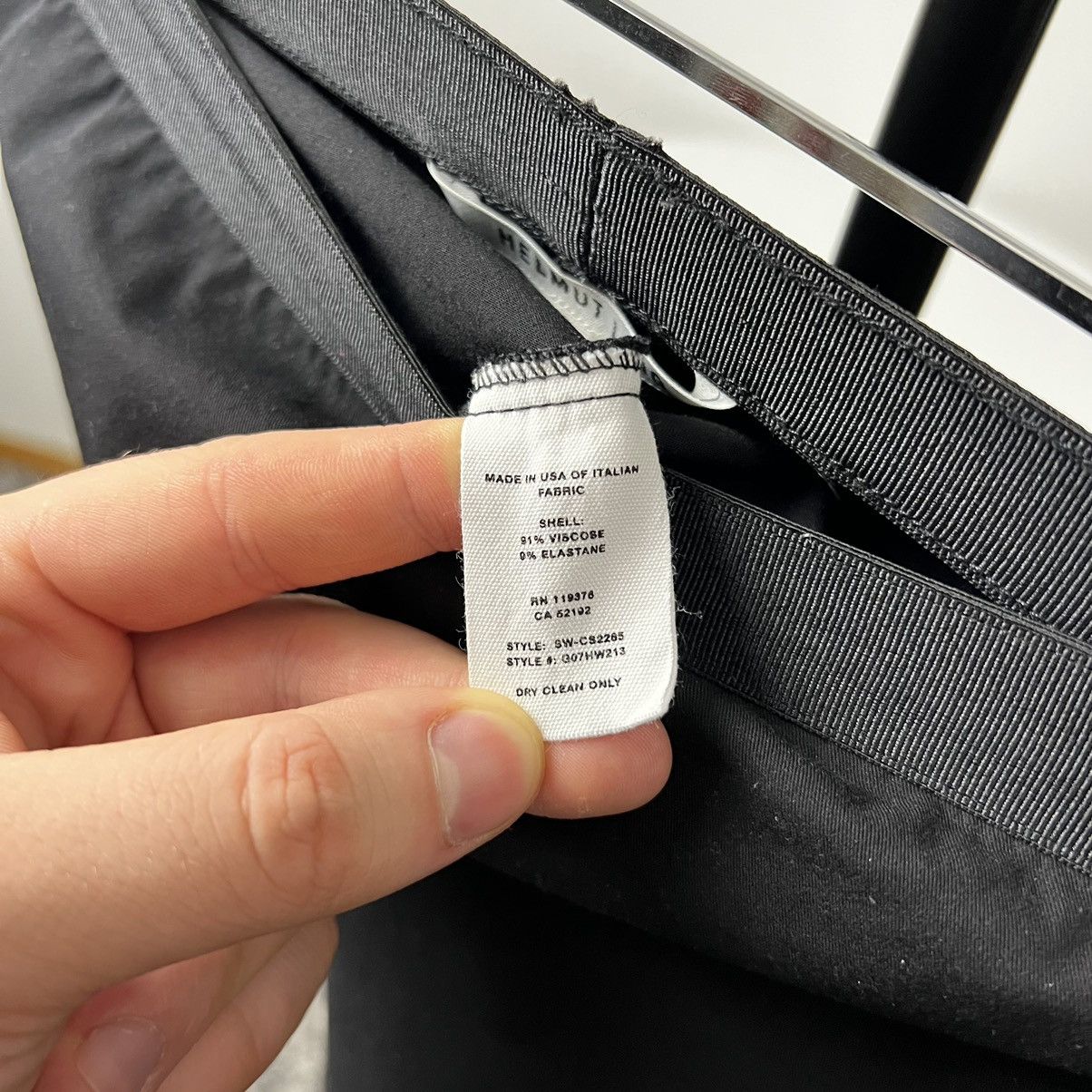 Helmut Lang Helmet Lang Leggings Size 24" / US 00 / IT 34 - 4 Thumbnail