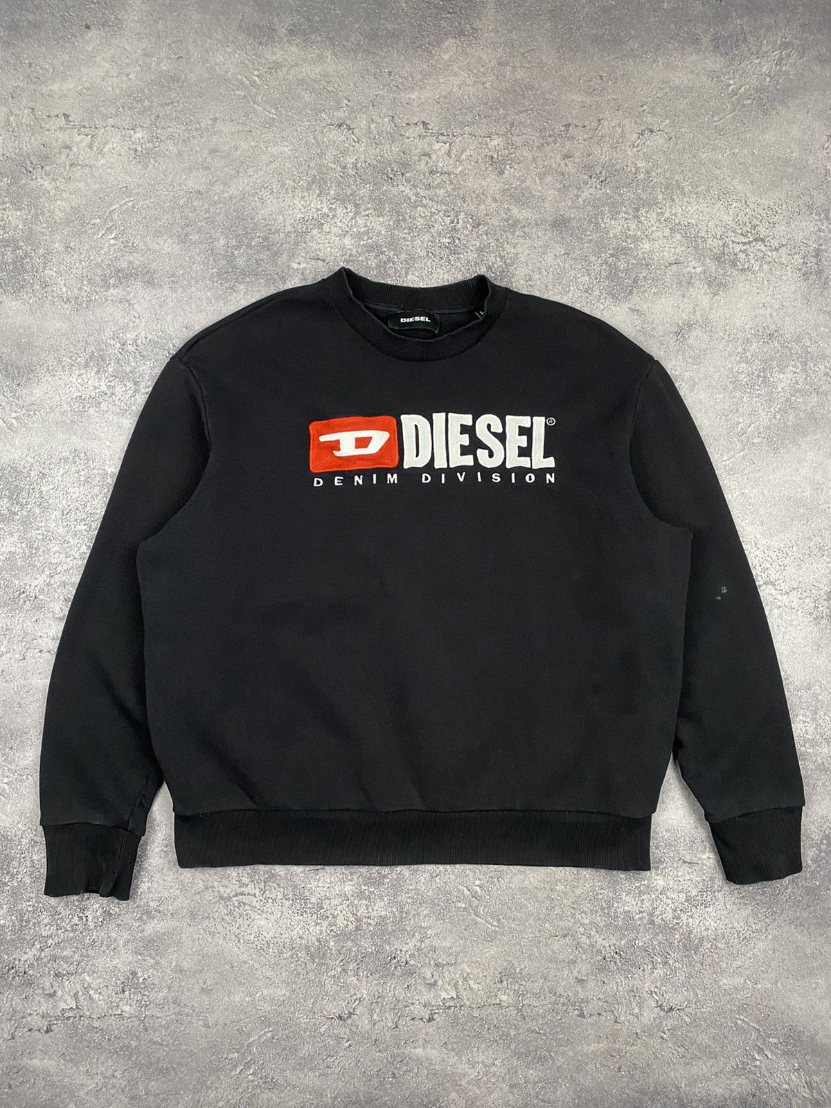 Diesel Vintage Diesel Big Logo Y2K Sweatshirt Size US L / EU 52-54 / 3 - 2 Thumbnail
