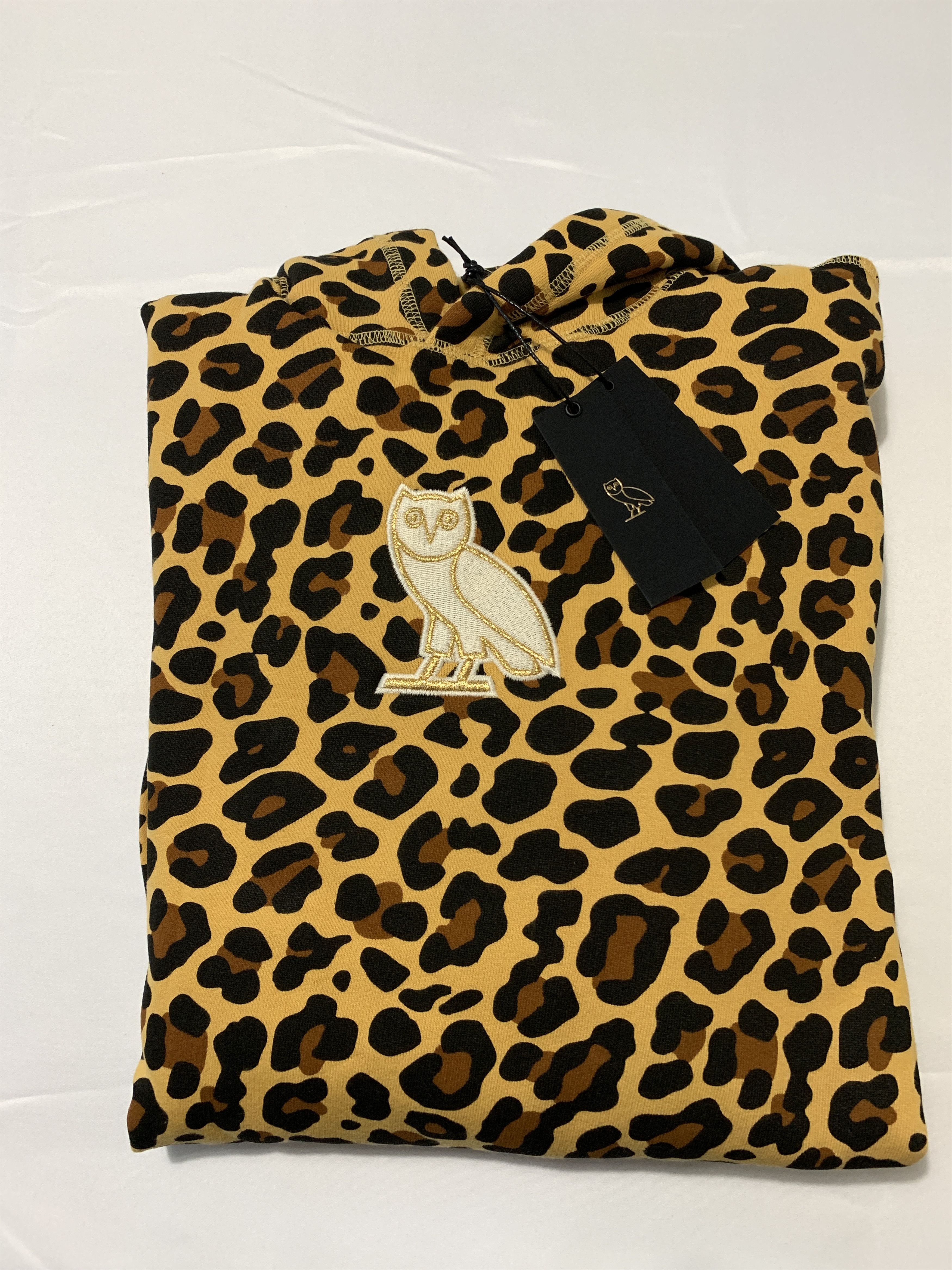 Drake OVO LEOPARD CALSSIC OWL HOODIE 2018 Size US L / EU 52-54 / 3 - 1 Thumbnail
