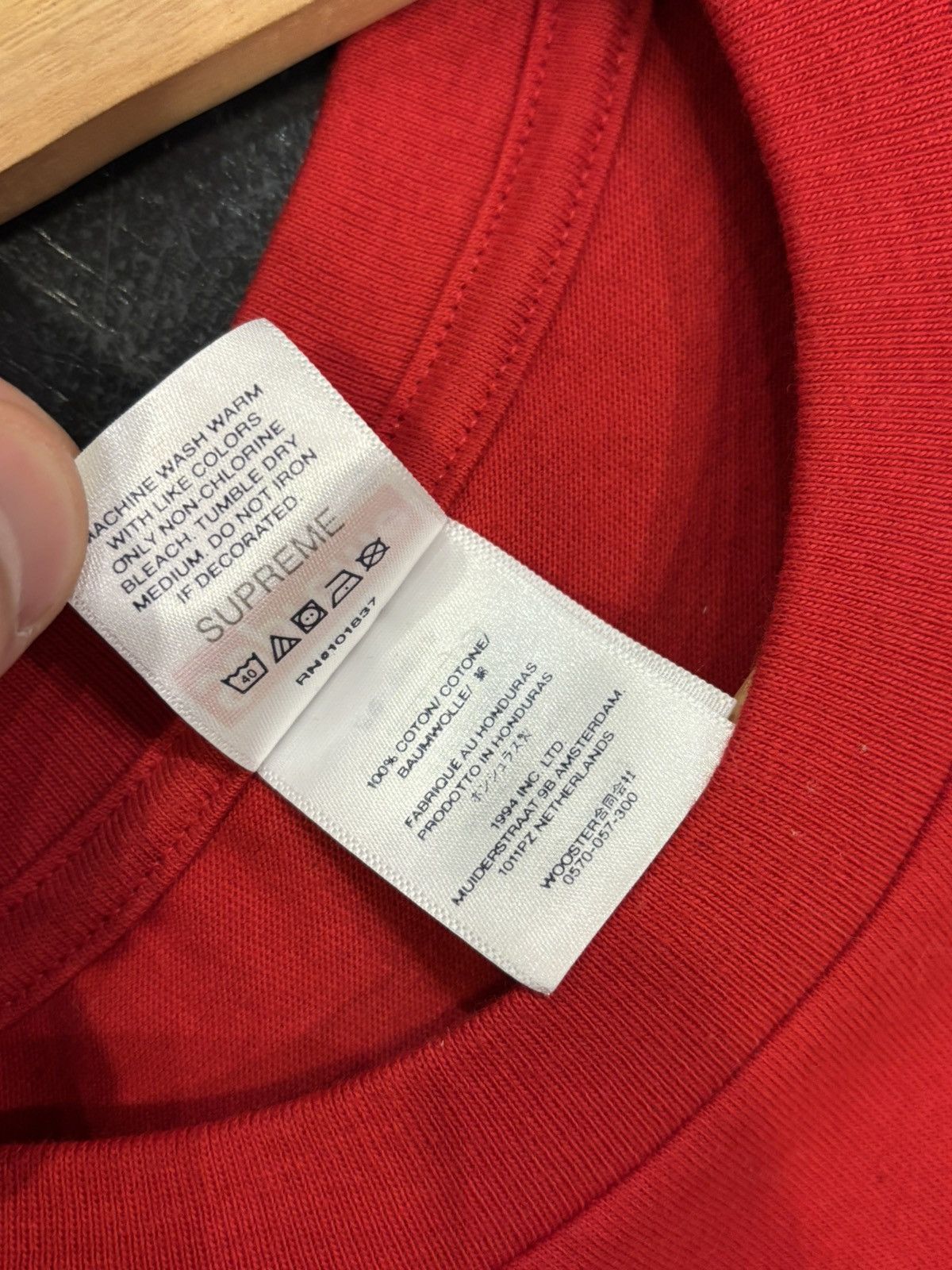 Supreme Supreme Playboi Carti Tee - Red Size US L / EU 52-54 / 3 - 4 Thumbnail
