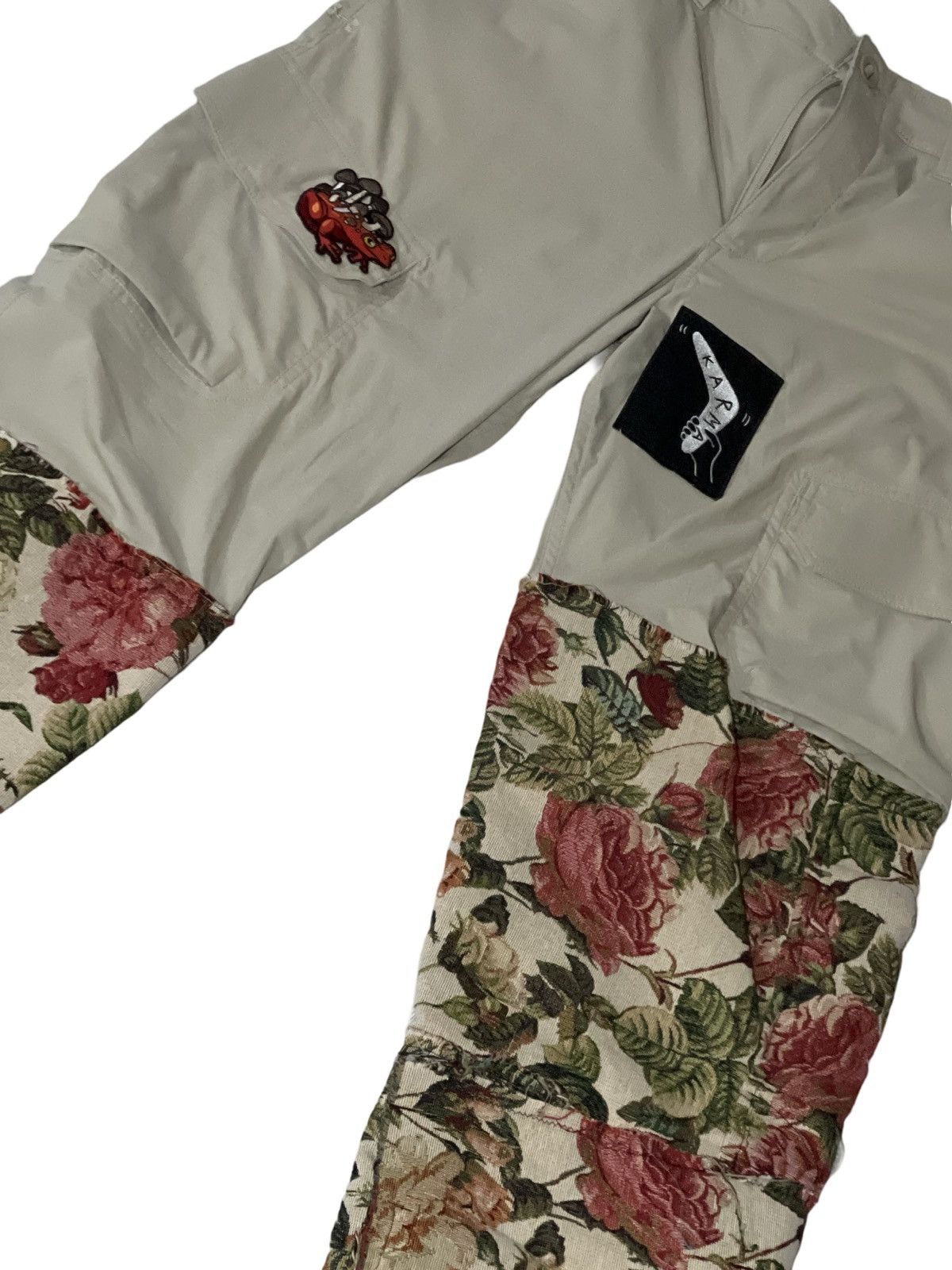 Vintage Jrcustomspr “flowers” custom pants 1 of 1 Size US 32 / EU 48 - 3 Thumbnail