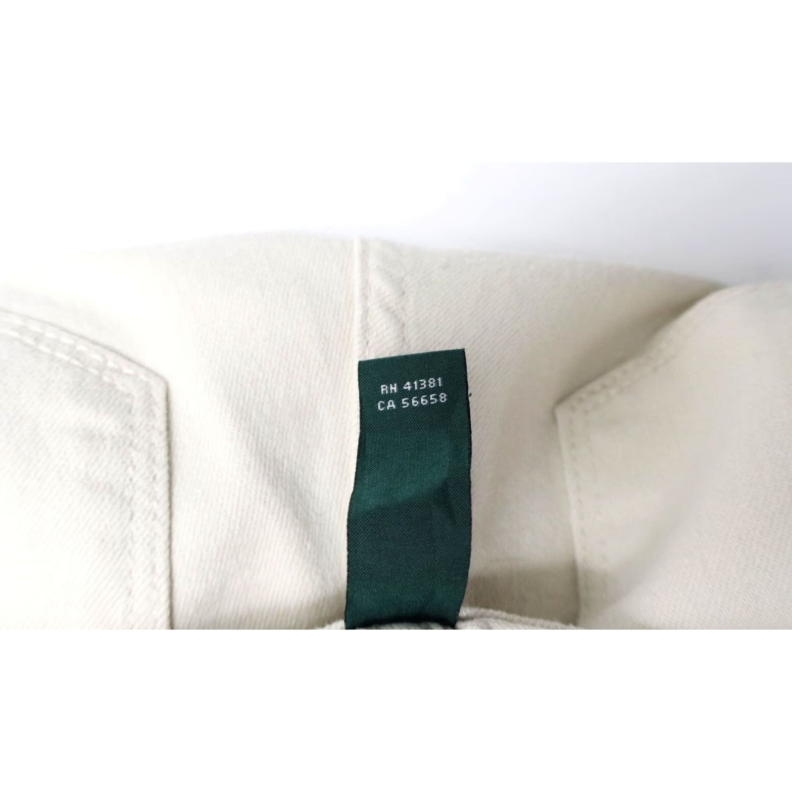 Ralph Lauren Ralph Lauren Jeans Women Slim Fit Low Waist Zip Stretch Petite 4P Beige Denim Jeans Size 27" / US 4 / IT 40 - 7 Thumbnail