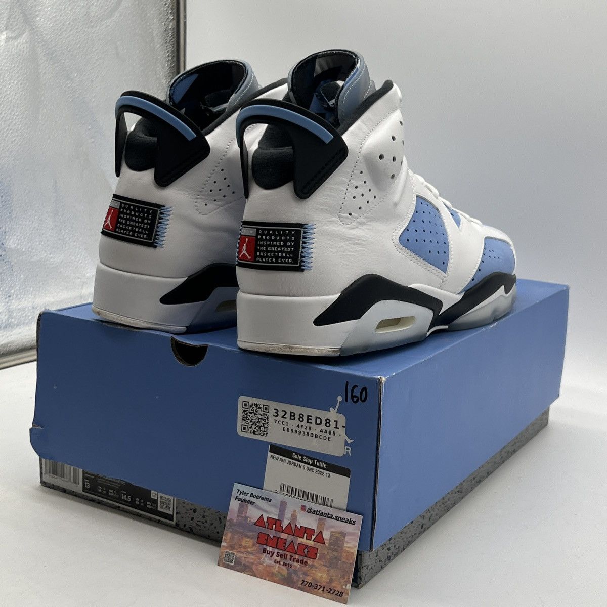 Jordan Brand Air Jordan 6 unc home Size US 13 / EU 46 - 5 Thumbnail