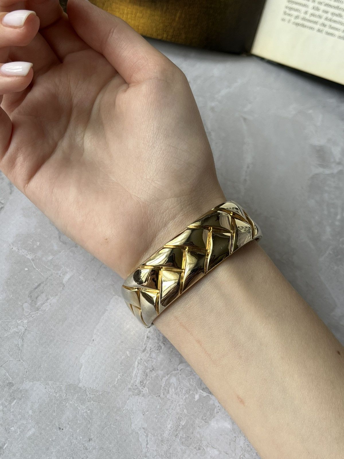Jewelry Chicos Elegant Watch with Gold Woven Bracelet Size ONE SIZE - 6 Thumbnail