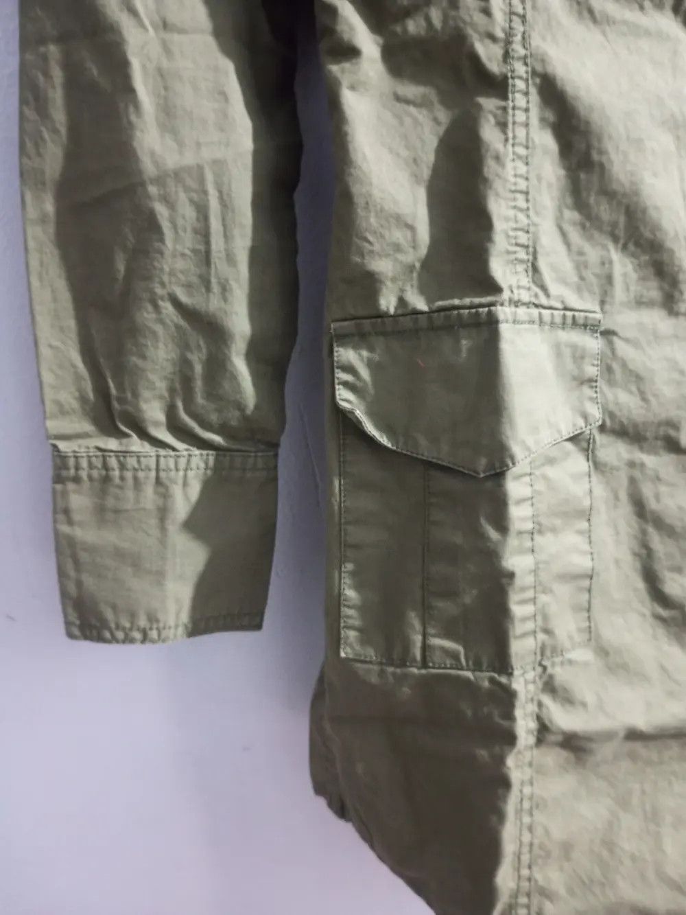 Vintage GOA multi pocket military long shirt Size US XXS / EU 40 - 5 Thumbnail