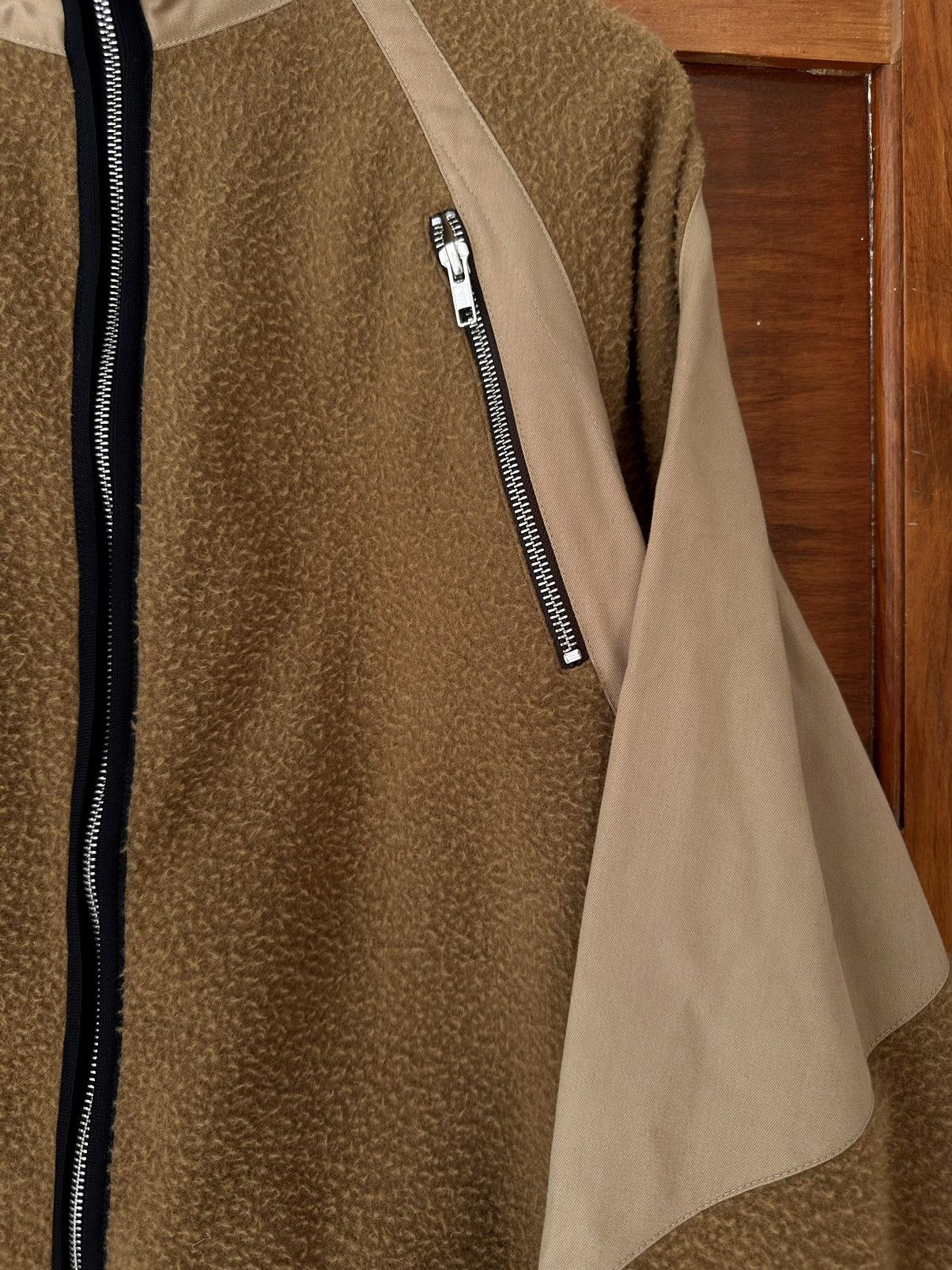 Arnar Mar Jonsson Panelled Fleece Jacket - Size Large Size US L / EU 52-54 / 3 - 2 Thumbnail