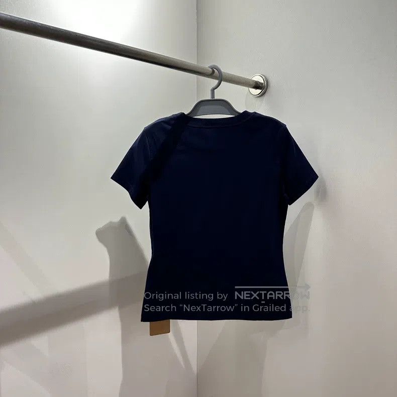 Hermes Hermes Pig Snout Embroidered Cotton Short Sleeve Size XS / US 0-2 / IT 36-38 - 2 Thumbnail