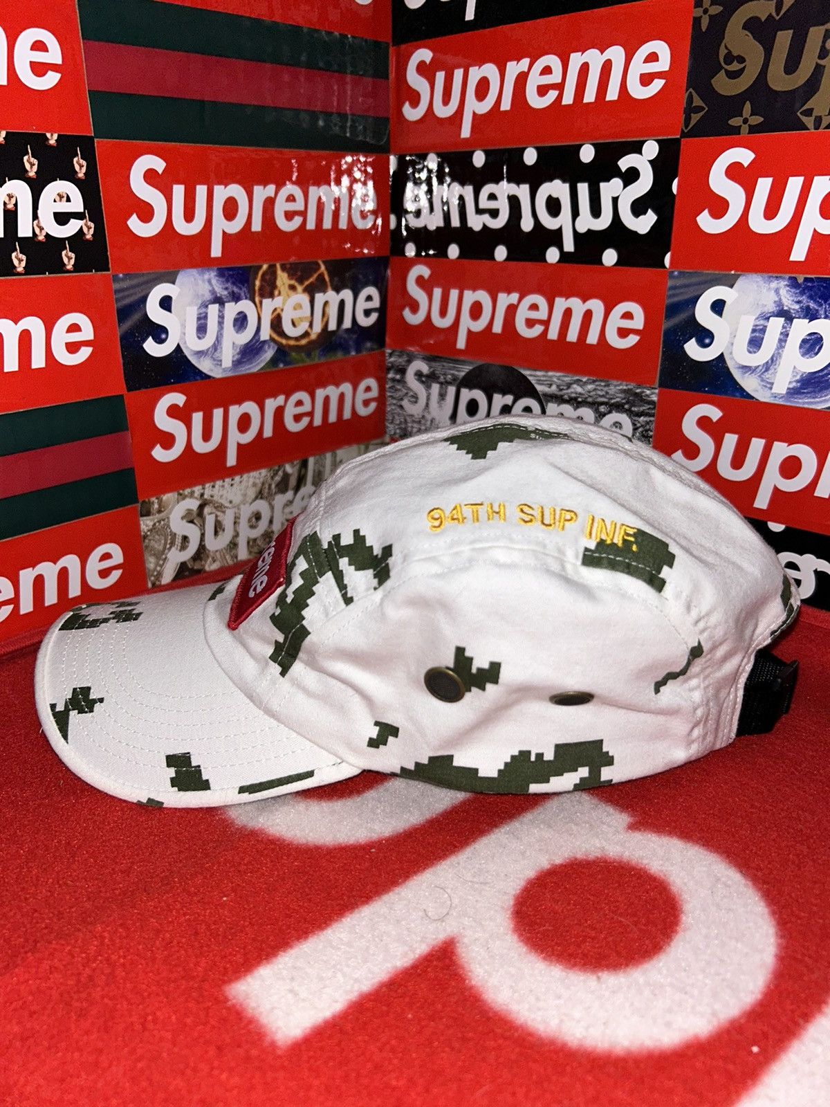 Supreme Supreme Military Camp Cap ‘White Russian Camo’ FW21 Size ONE SIZE - 5 Thumbnail