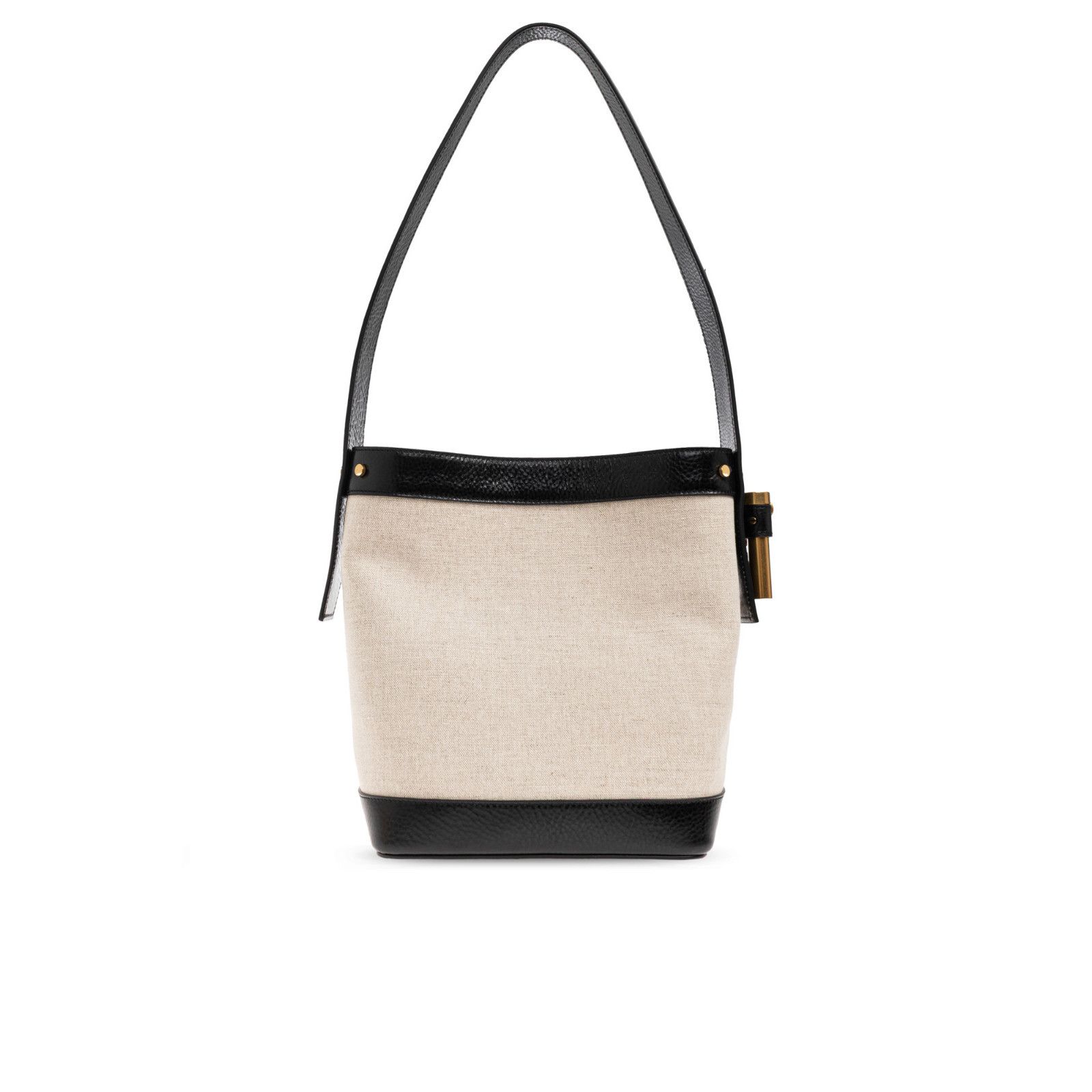 Versace VERSACE Pivot Small Black Canvas Bucket Bag New & Authentic Size ONE SIZE - 2 Thumbnail