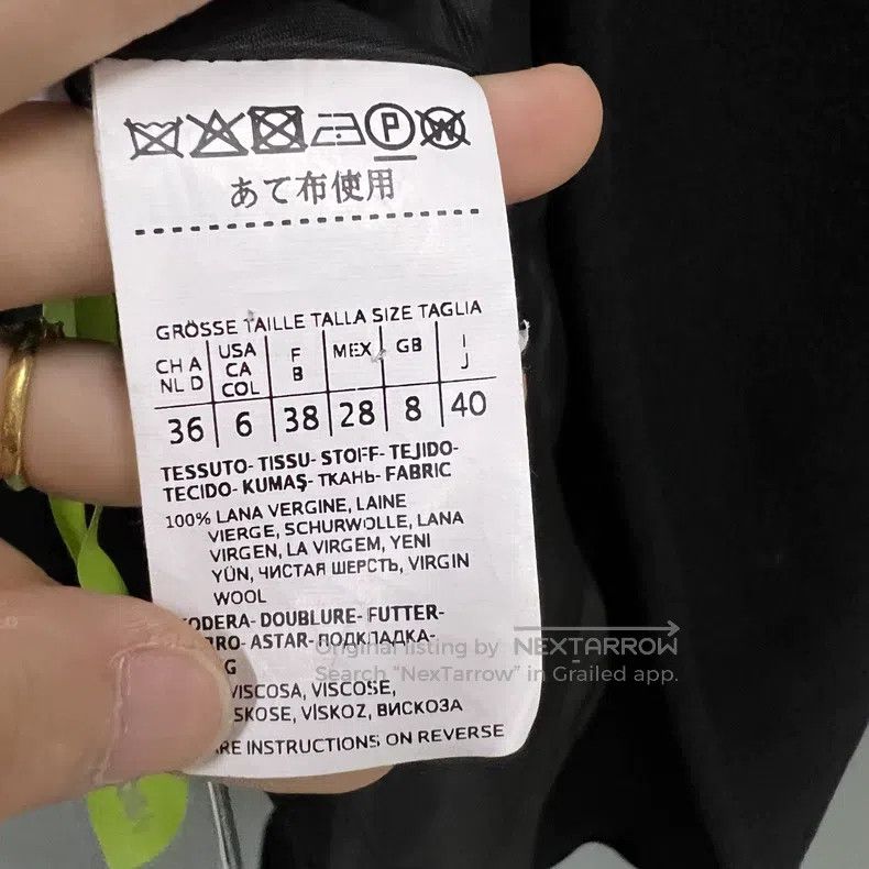 Max Mara Max Mara Black Coat Size S / US 4 / IT 40 - 3 Thumbnail