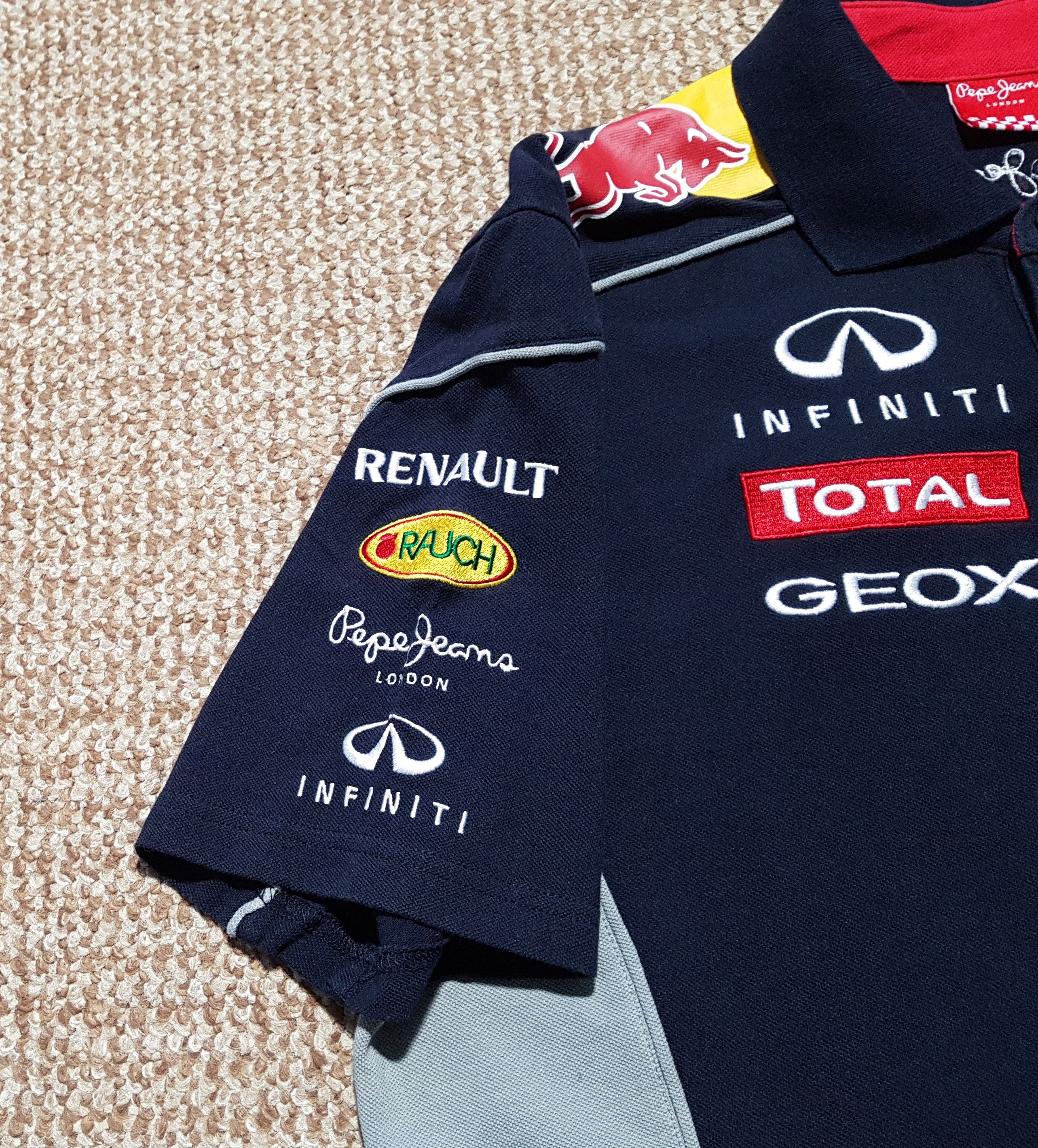 Pepe Jeans Infiniti Red Bull Racing Pepe Jeans Red Bull F1 Team Polo Size US S / EU 44-46 / 1 - 5 Thumbnail