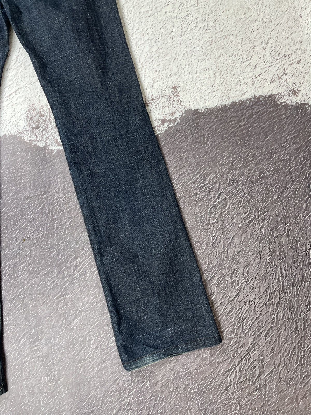Japanese Brand Le Jean de Marithe Francois Girbaud indigo blue denim jeans Size 28" / US 6 / IT 42 - 16 Thumbnail