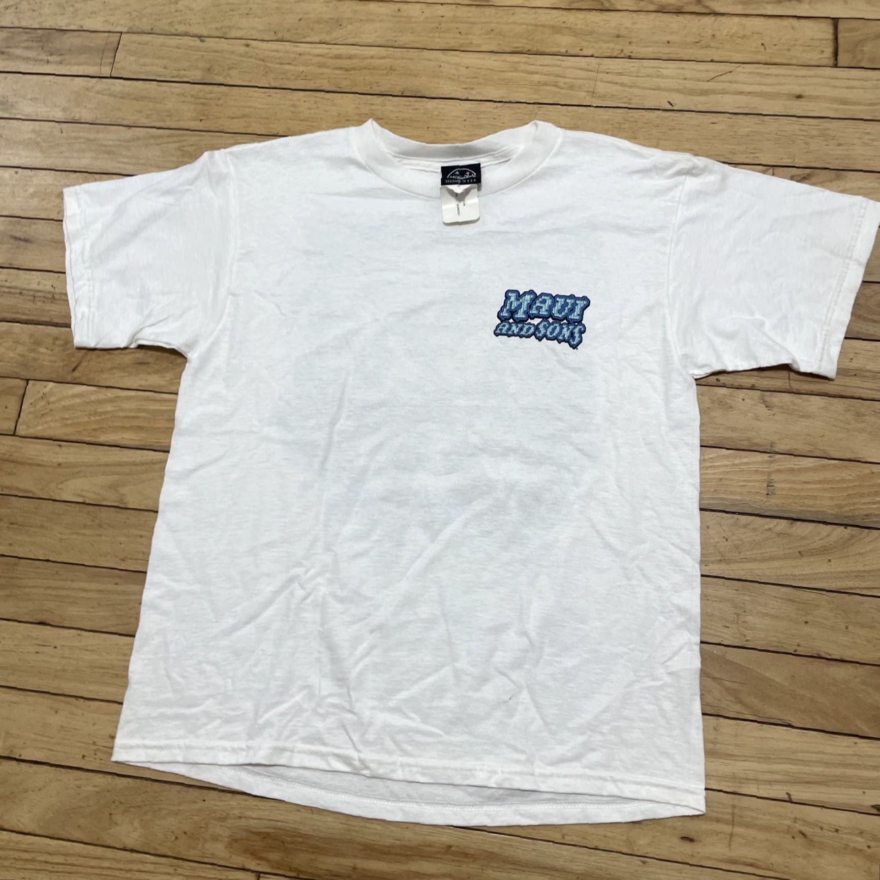 Logo 7 Maui and Sons T Shirt Men M Sharkman Logo Boys NEW Size US L / EU 52-54 / 3 - 3 Thumbnail