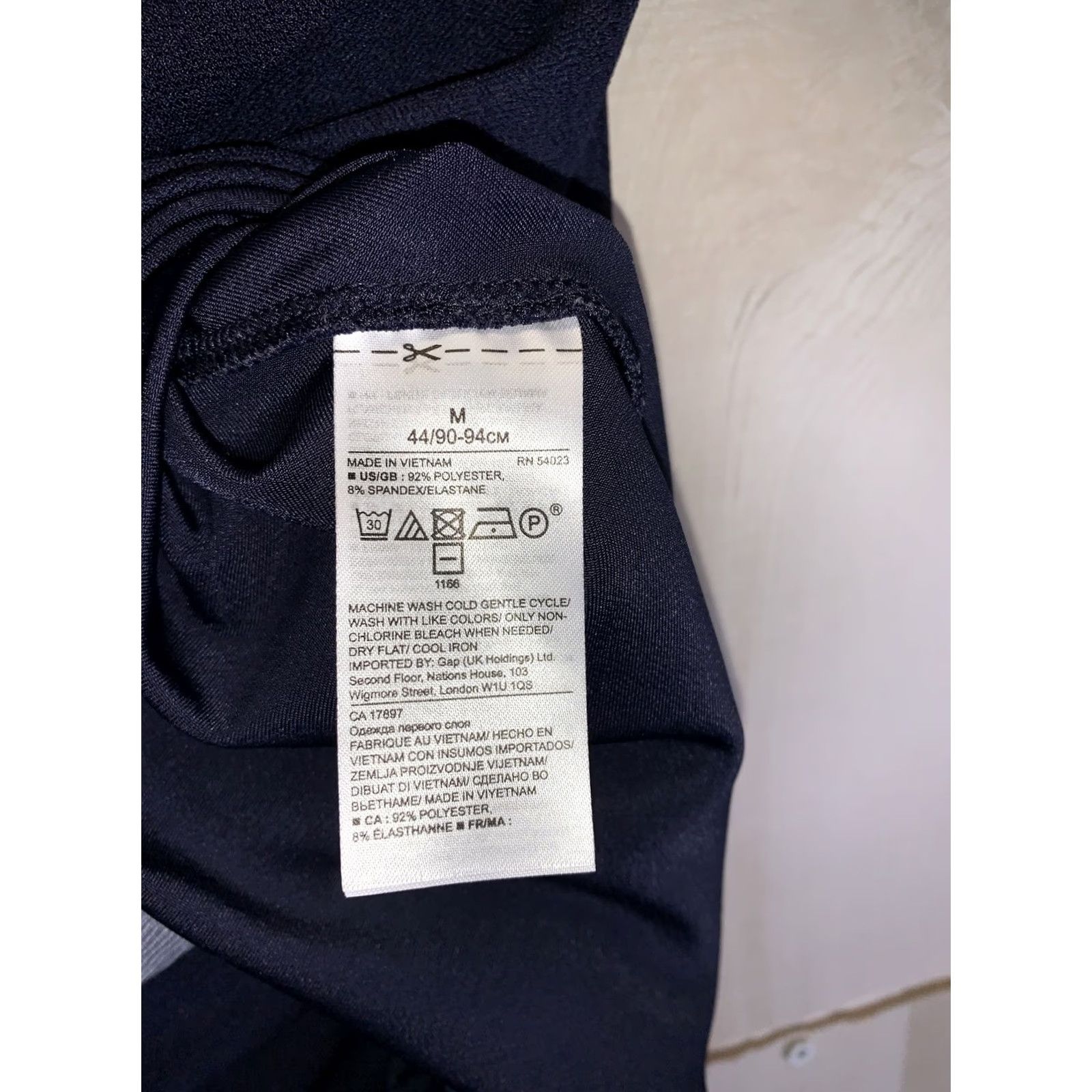 Banana Republic Banana Republic Navy Blue Tie Front Bell Sleeve Blouse Womens Medium-9412 Size M / US 6-8 / IT 42-44 - 5 Thumbnail