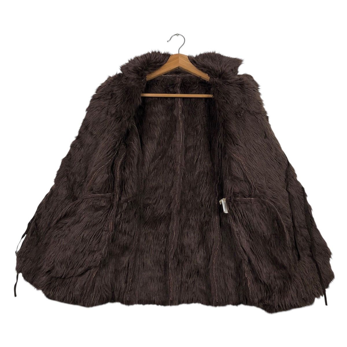 Japanese Brand Archive Style Brown Faux Shearling Jacket Issey Miyake Size US M / EU 48-50 / 2 - 14 Thumbnail